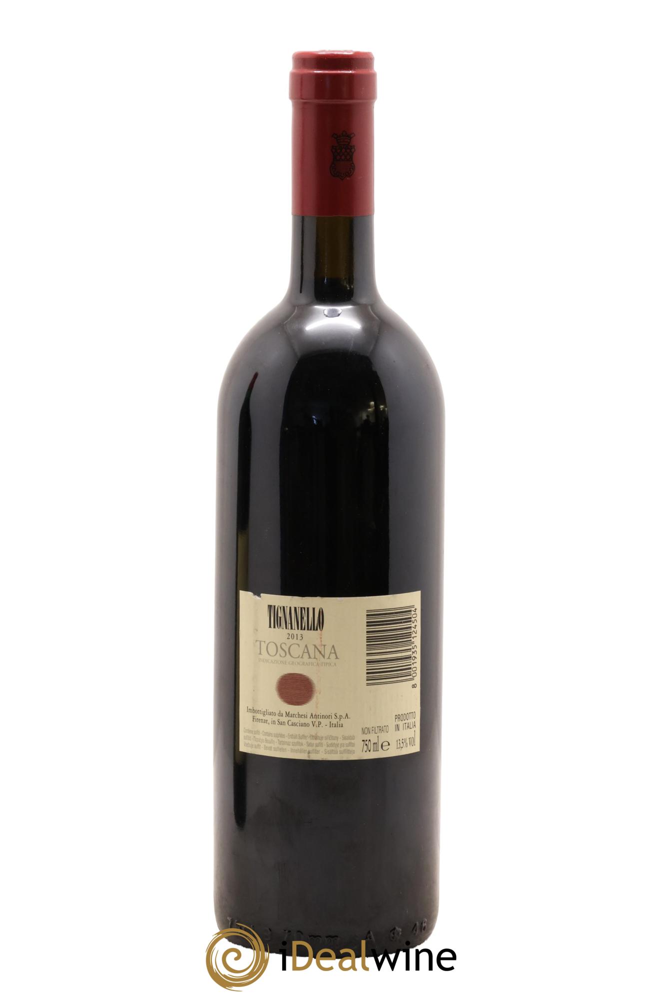 Toscana IGT Tignanello Tenuta Tignanello - Marchesi Antinori 2013 - Posten von 1 Flasche - 1