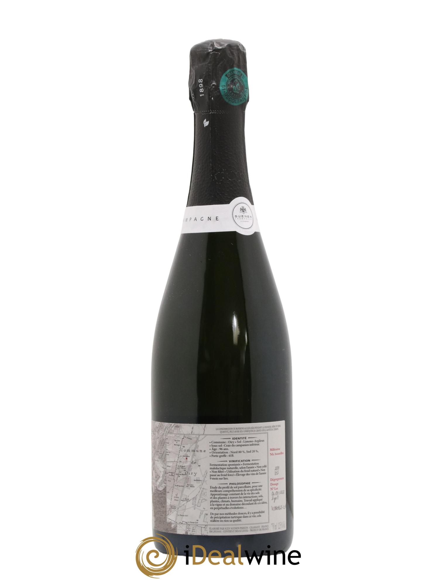 Oiry La Cocluette Grand Cru Extra-Brut Suenen 2014 - Lot of 1 bottle - 1