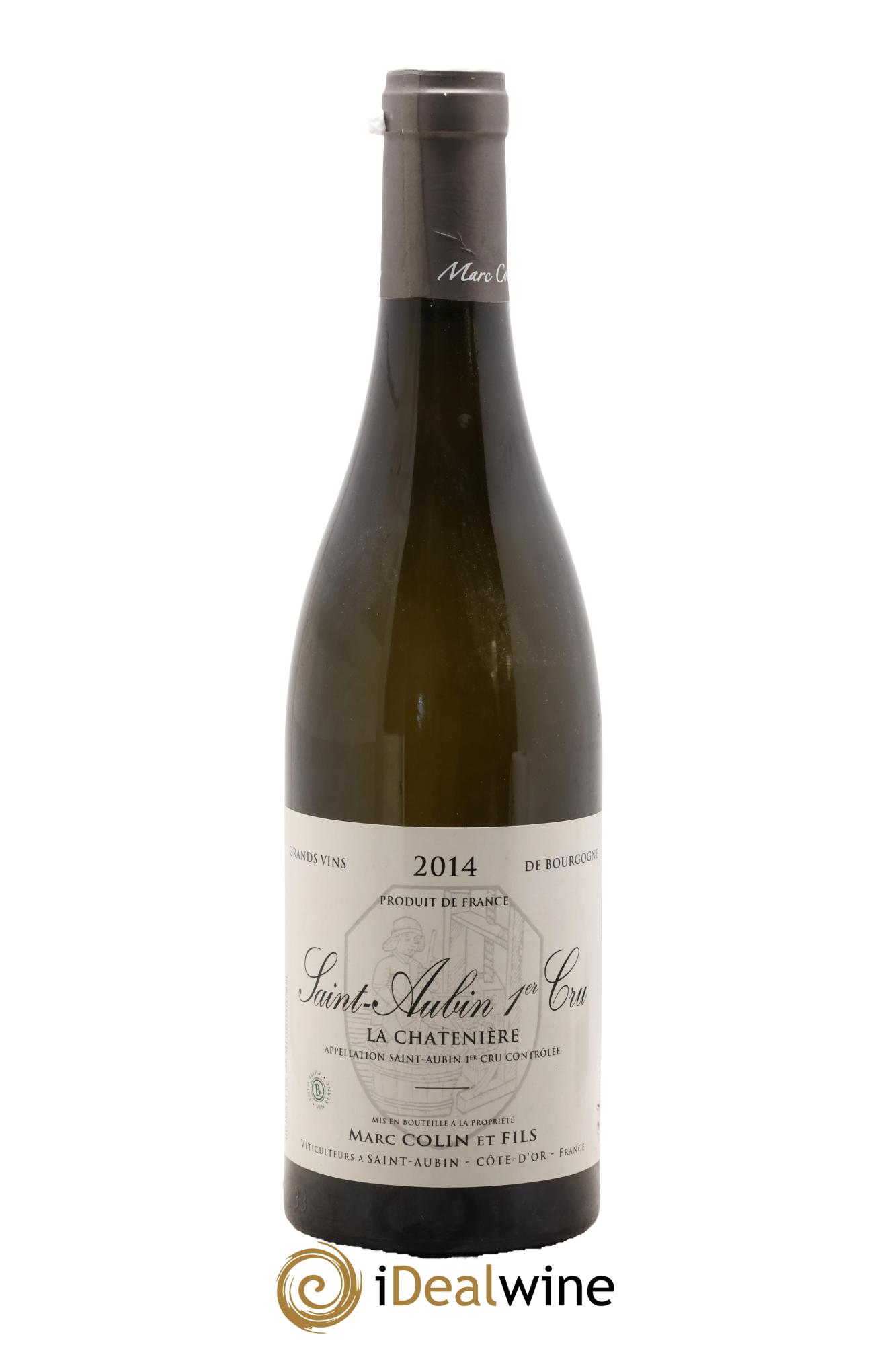Saint-Aubin 1er Cru La Chatenière Marc Colin & Fils 2014 - Posten von 1 Flasche - 0