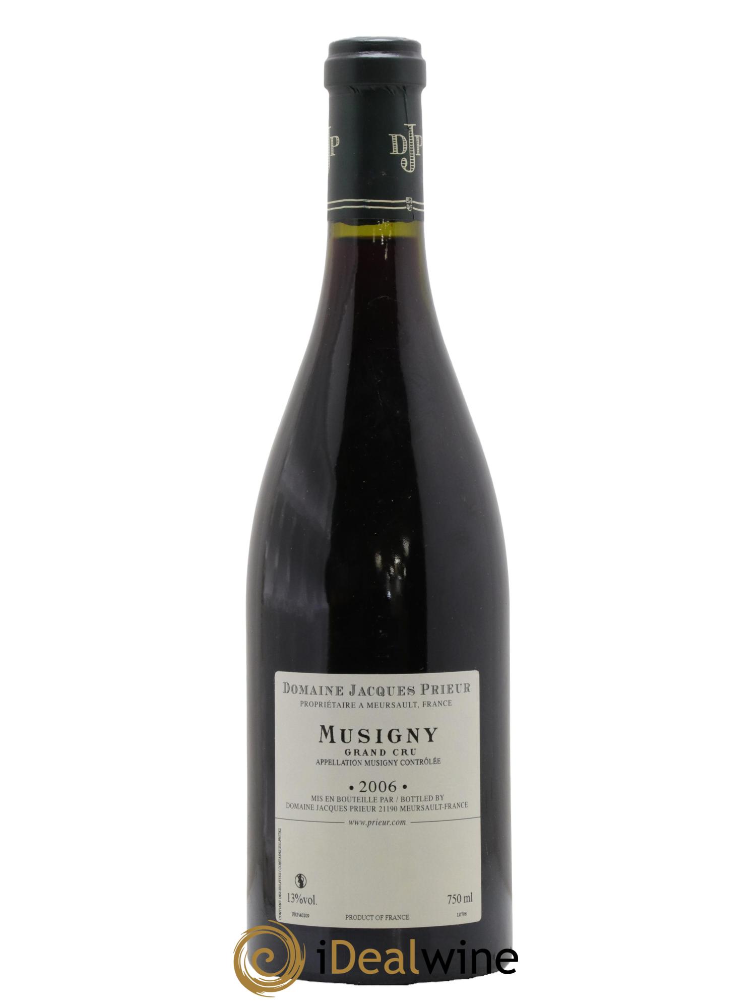 Musigny Grand Cru Jacques Prieur (Domaine) 2006 - Lotto di 1 bottiglia - 1