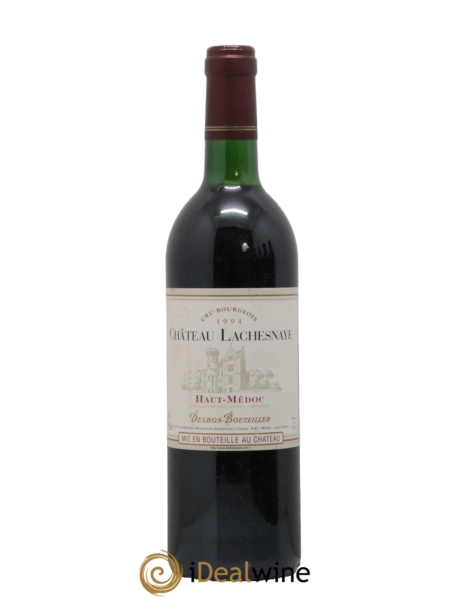 Château Lachesnaye Cru Bourgeois 1994 - Lot de 1 bouteille - 0