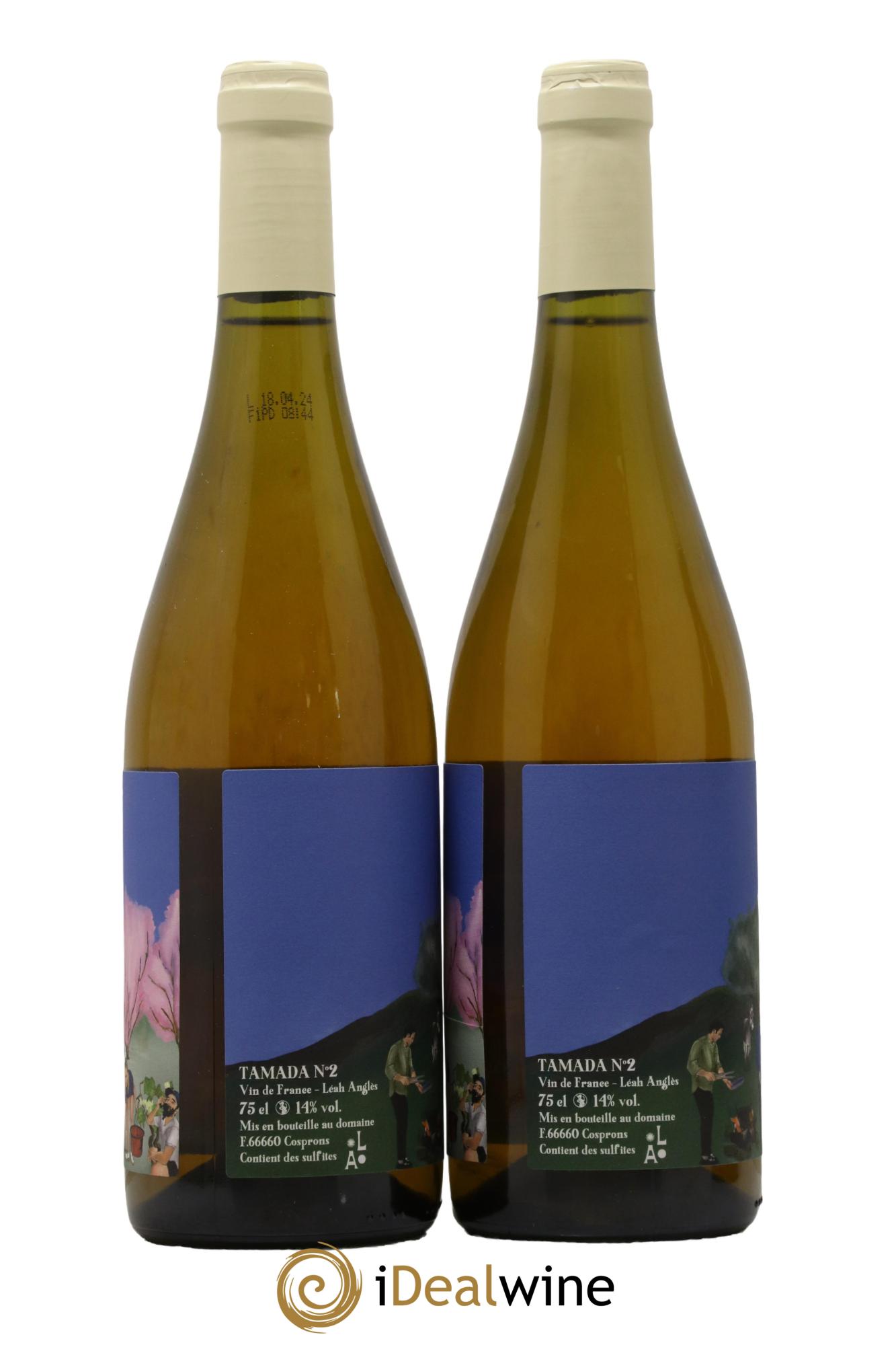 Collioure Tamada N°2 Leah Anglès - Lot of 2 bottles - 1
