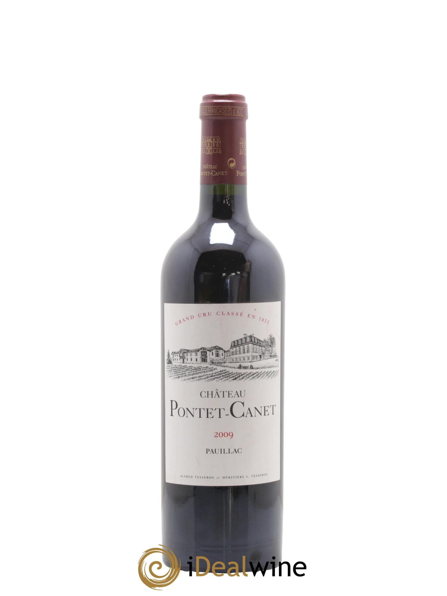 Château Pontet Canet 5ème Grand Cru Classé 2009 - Lot de 1 bouteille - 0