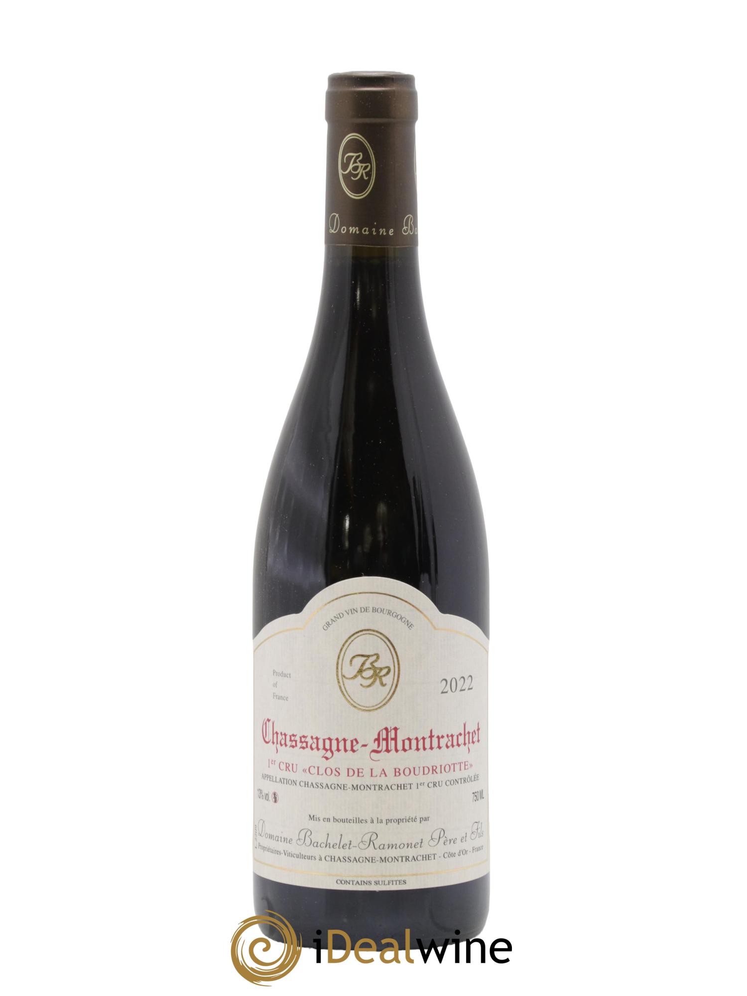 Chassagne-Montrachet 1er Cru Clos de la Boudriotte Bachelet-Ramonet (Domaine) 2022 - Lot of 1 bottle - 0