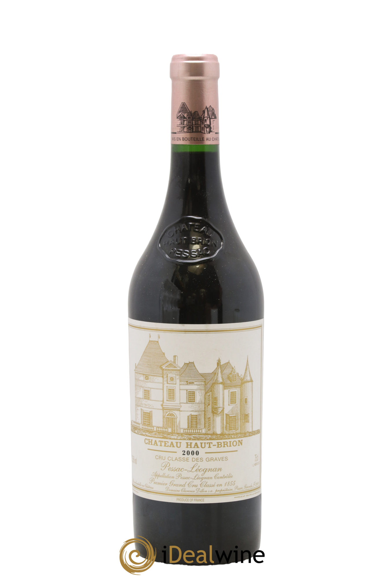 Château Haut Brion 1er Grand Cru Classé 2000 - Lot de 1 bouteille - 0
