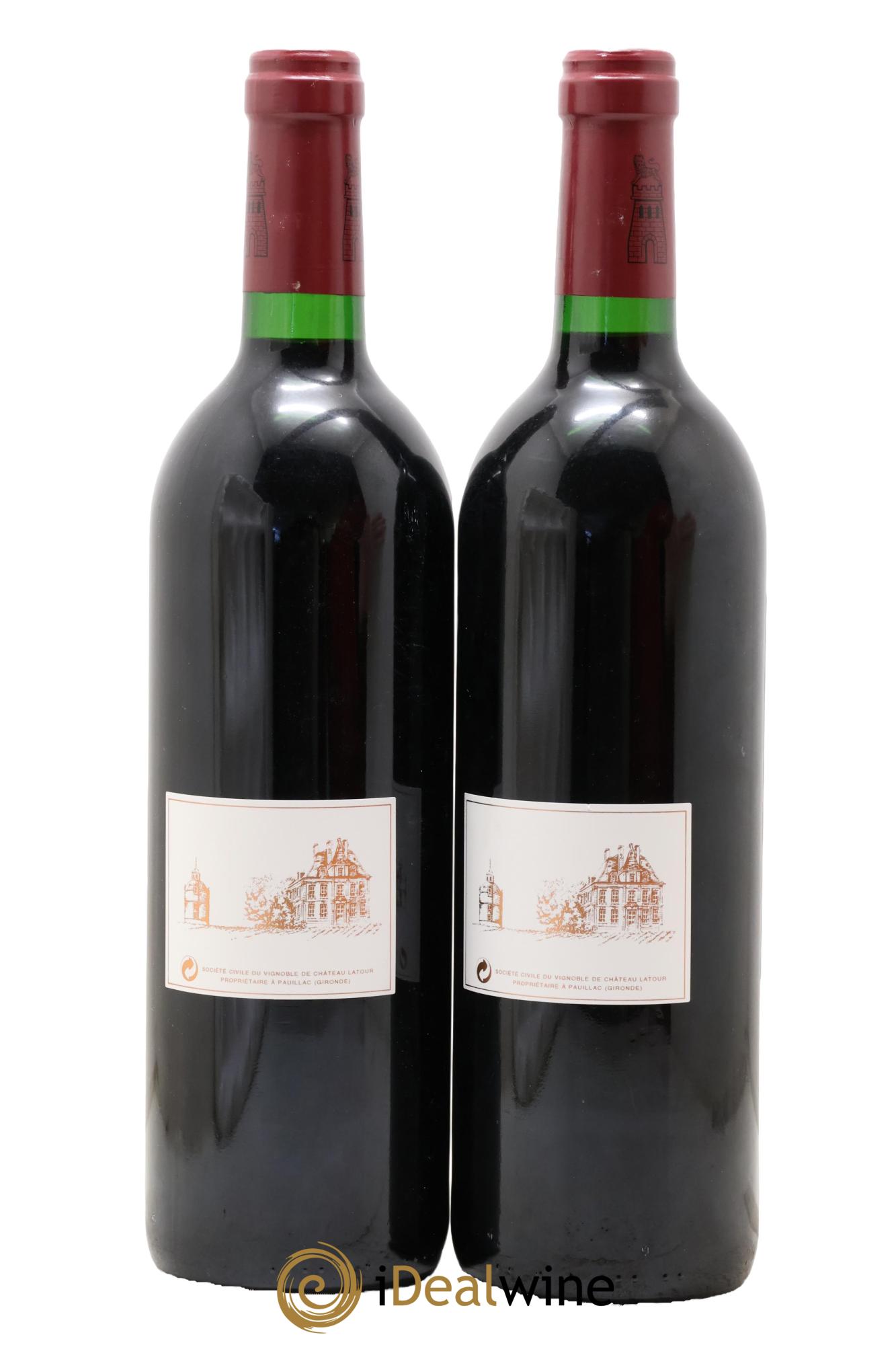Château Latour 1er Grand Cru Classé 1996 - Posten von 2 Flaschen - 1