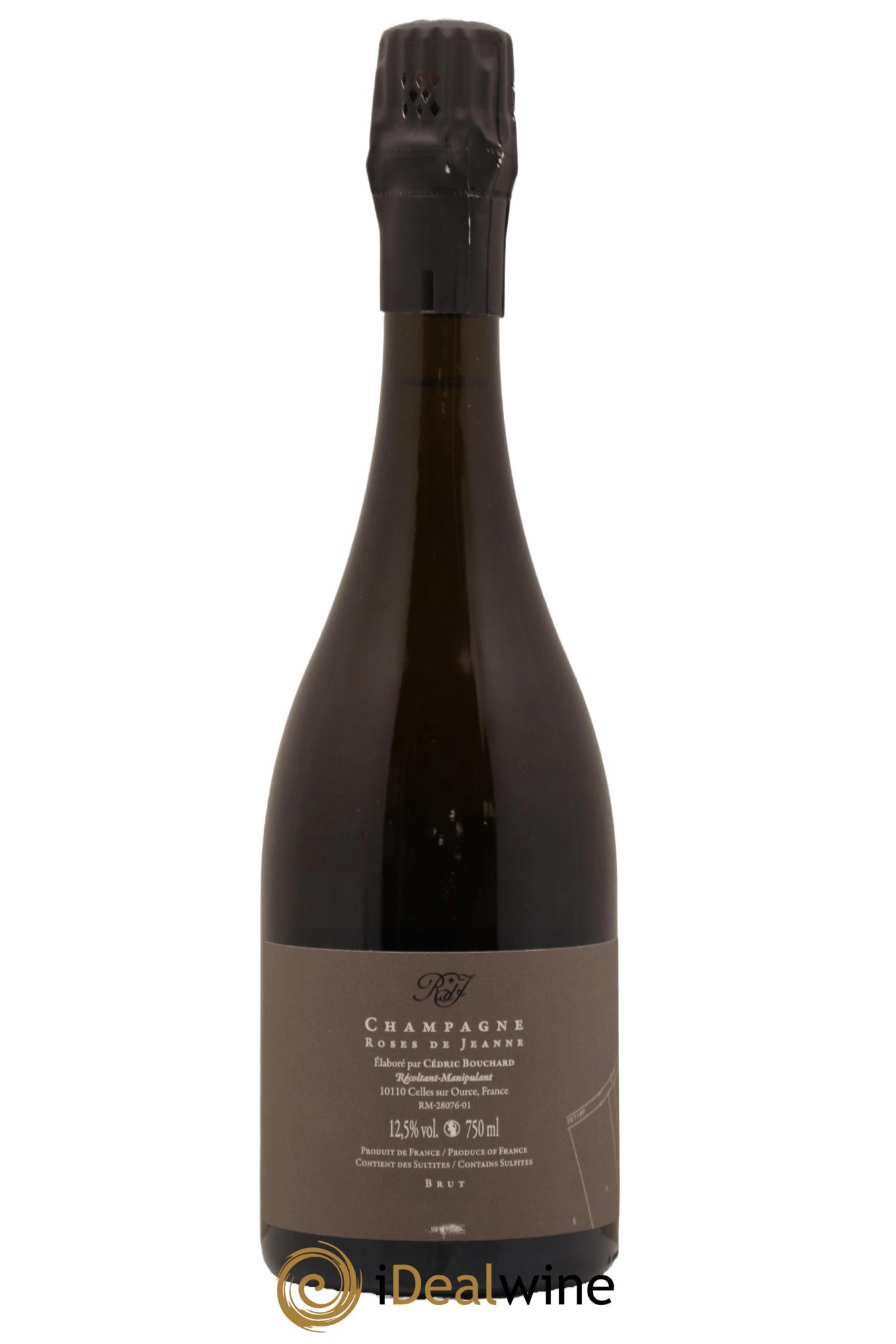 Roses de Jeanne Côte de Val Vilaine Blanc de Noirs Cédric Bouchard 2021 - Lot de 1 bouteille - 1