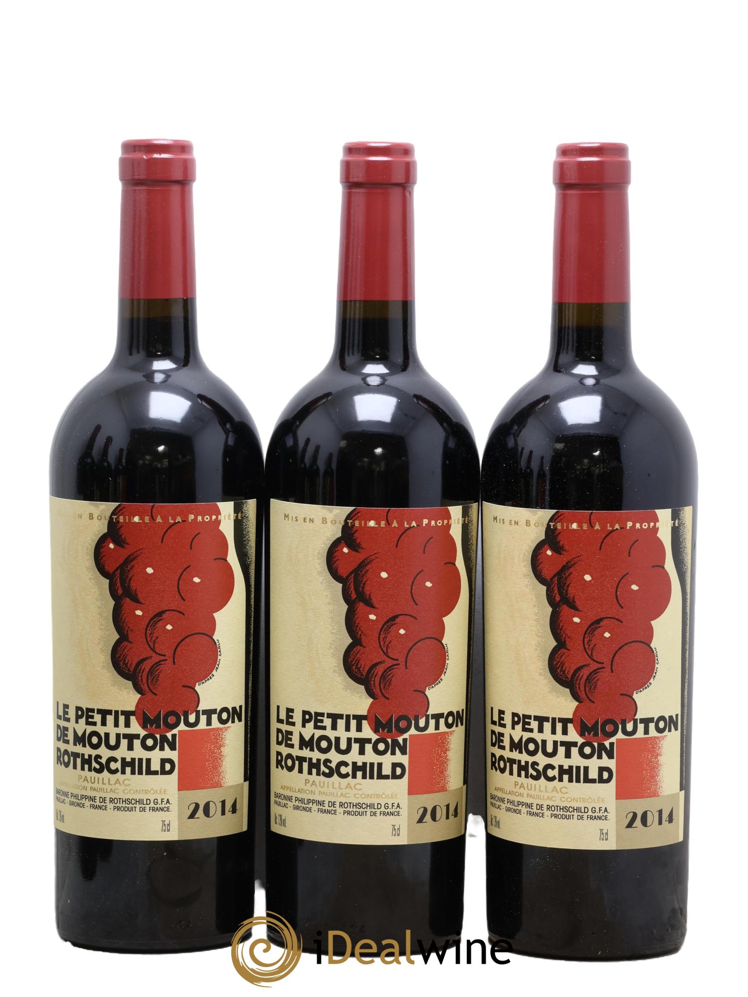 Petit Mouton Second Vin 2014 - Lot de 6 bouteilles - 1
