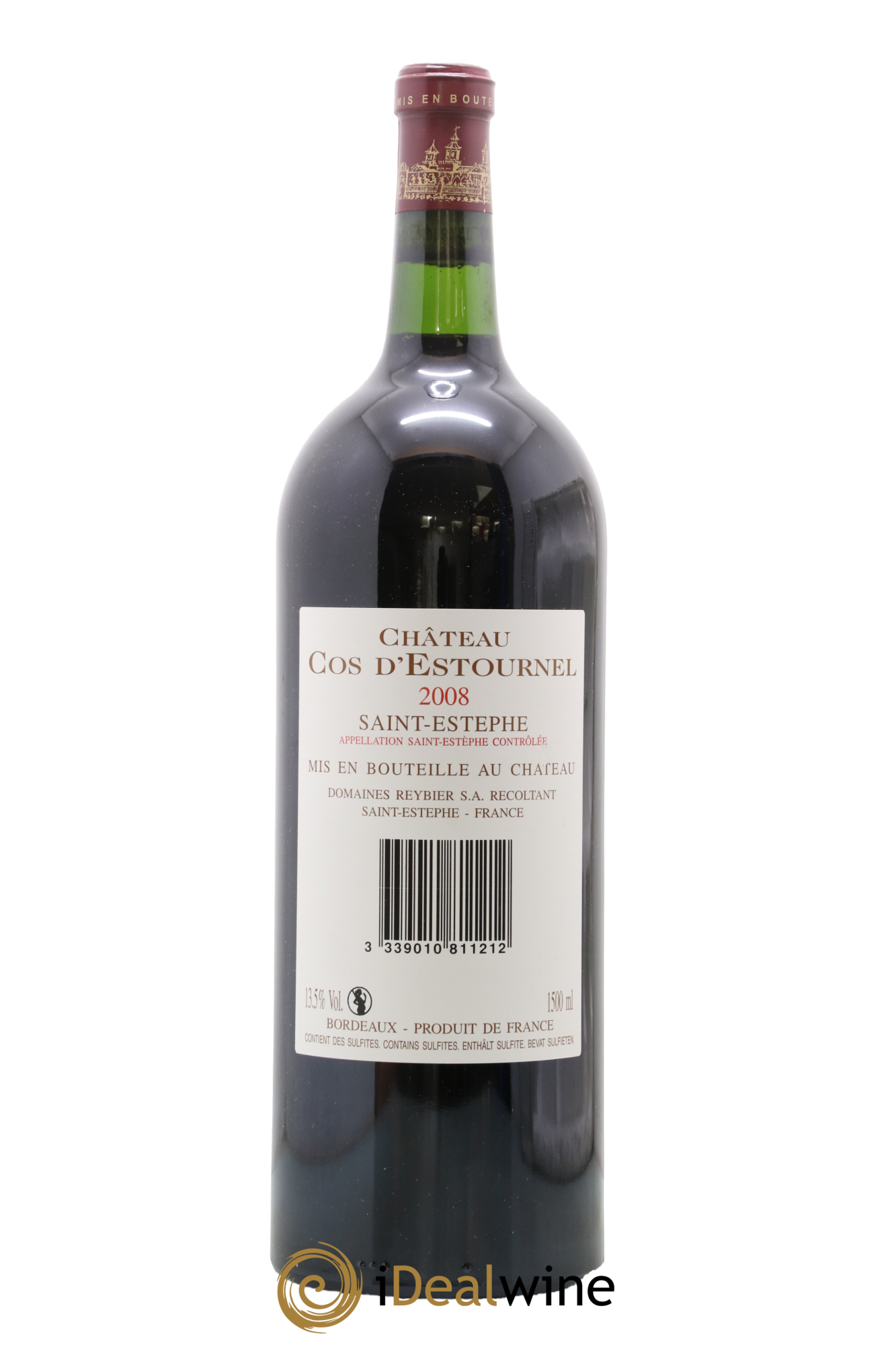 Cos d'Estournel 2ème Grand Cru Classé  2008 - Lot of 1 magnum - 1