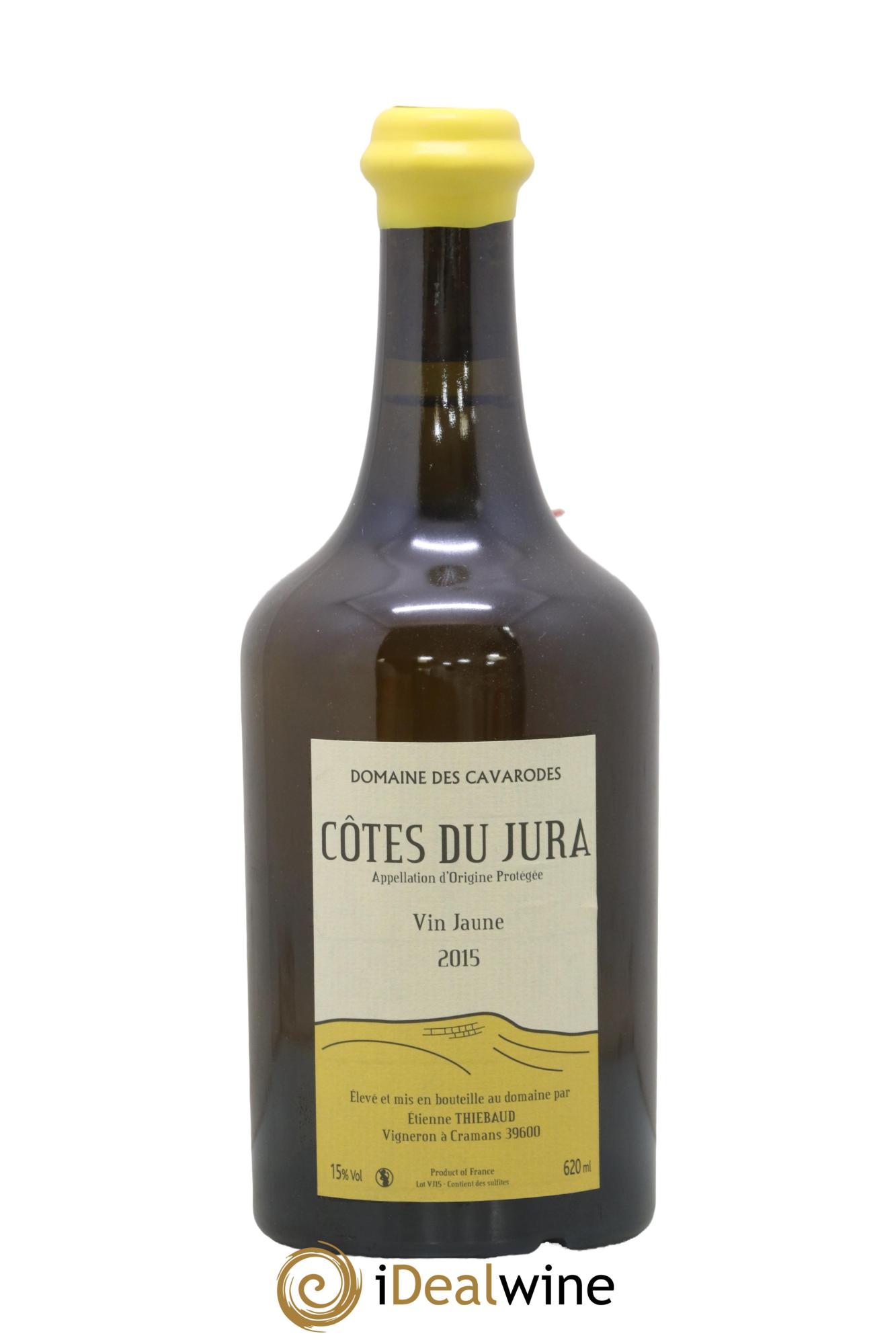 Côtes du Jura Vin Jaune Cavarodes (Domaine des) - Etienne Thiébaud 2015 - Lot de 1 clavelin - 0
