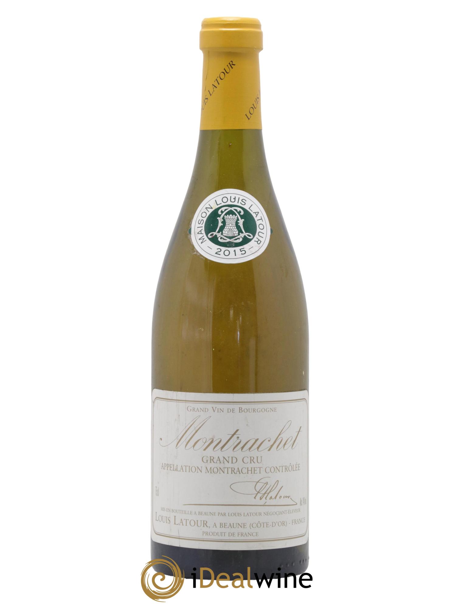 Montrachet Grand Cru Louis Latour 2015 - Lot de 1 bouteille - 0