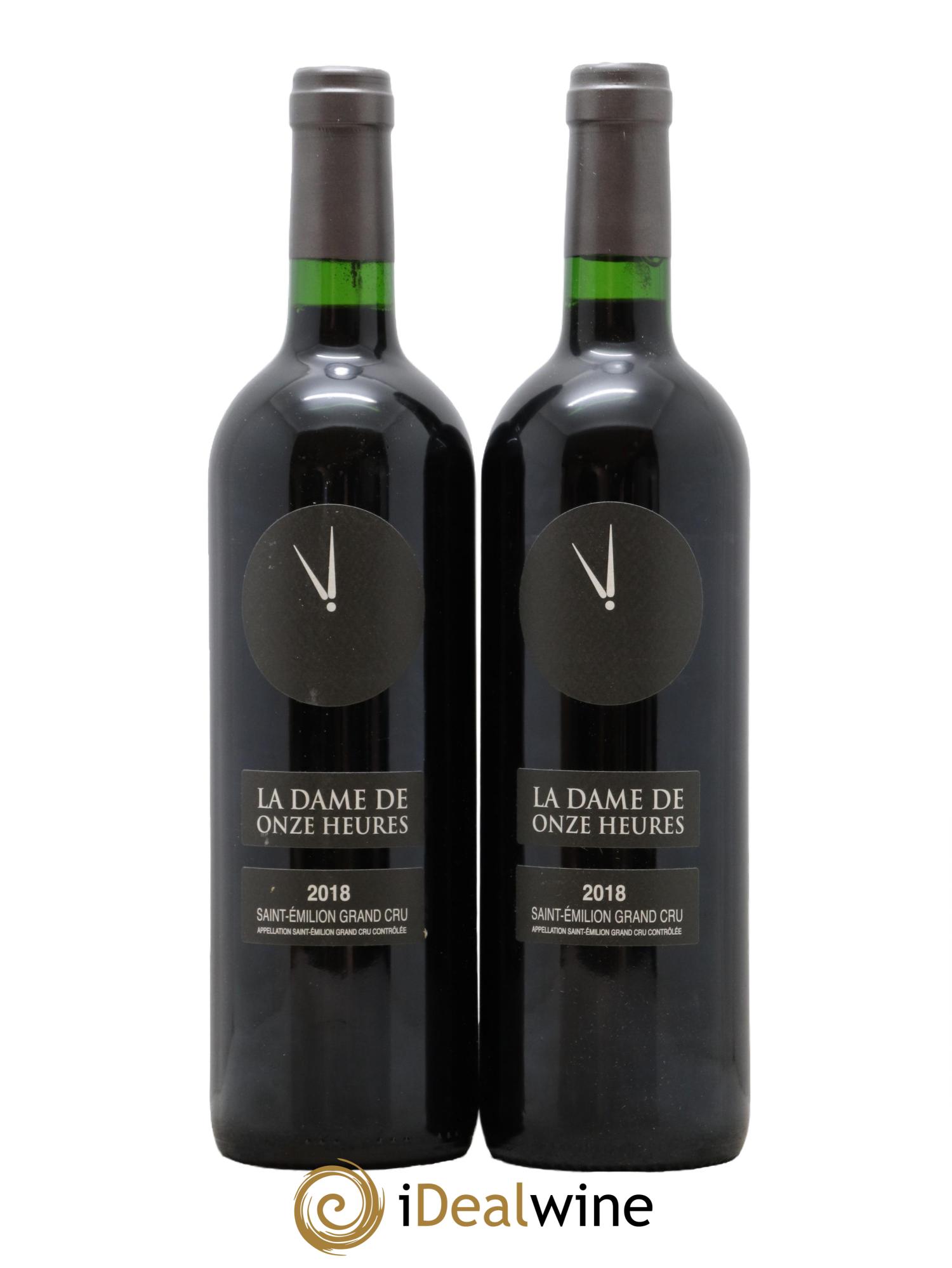 Saint-Émilion Grand Cru La Dame De Onze Heures 2018 - Lot de 2 bouteilles - 0