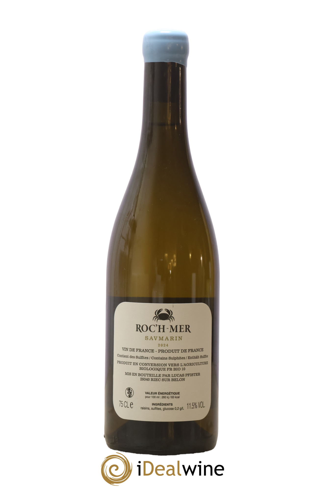 Vin de France Bretagne Savmarin Lucas Pfister 2024 - Lot of 1 bottle - 1