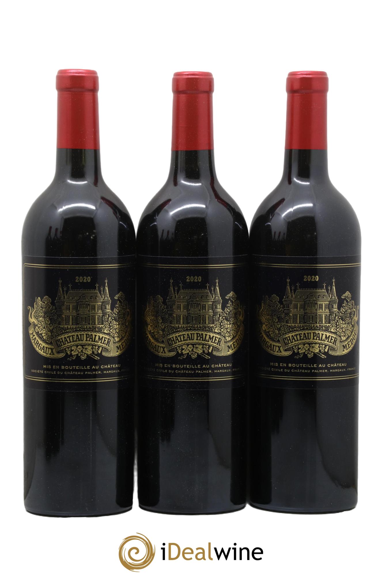 Château Palmer 3ème Grand Cru Classé 2020 - Lot de 6 bouteilles - 1