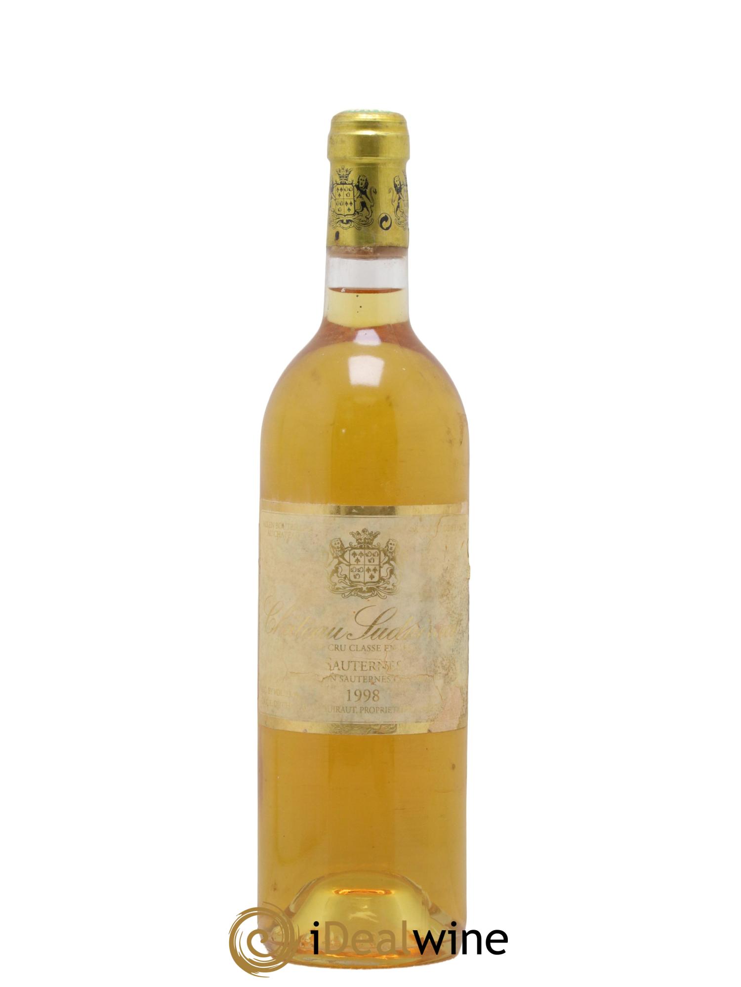 Château Suduiraut 1er Grand Cru Classé 1998 - Lot of 1 bottle - 0