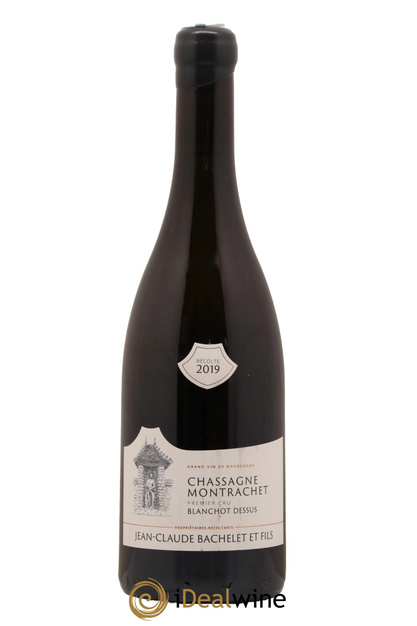 Chassagne-Montrachet 1er Cru Blanchot Dessus Jean-Claude Bachelet (Domaine) 2019 - Lot de 1 bouteille - 0