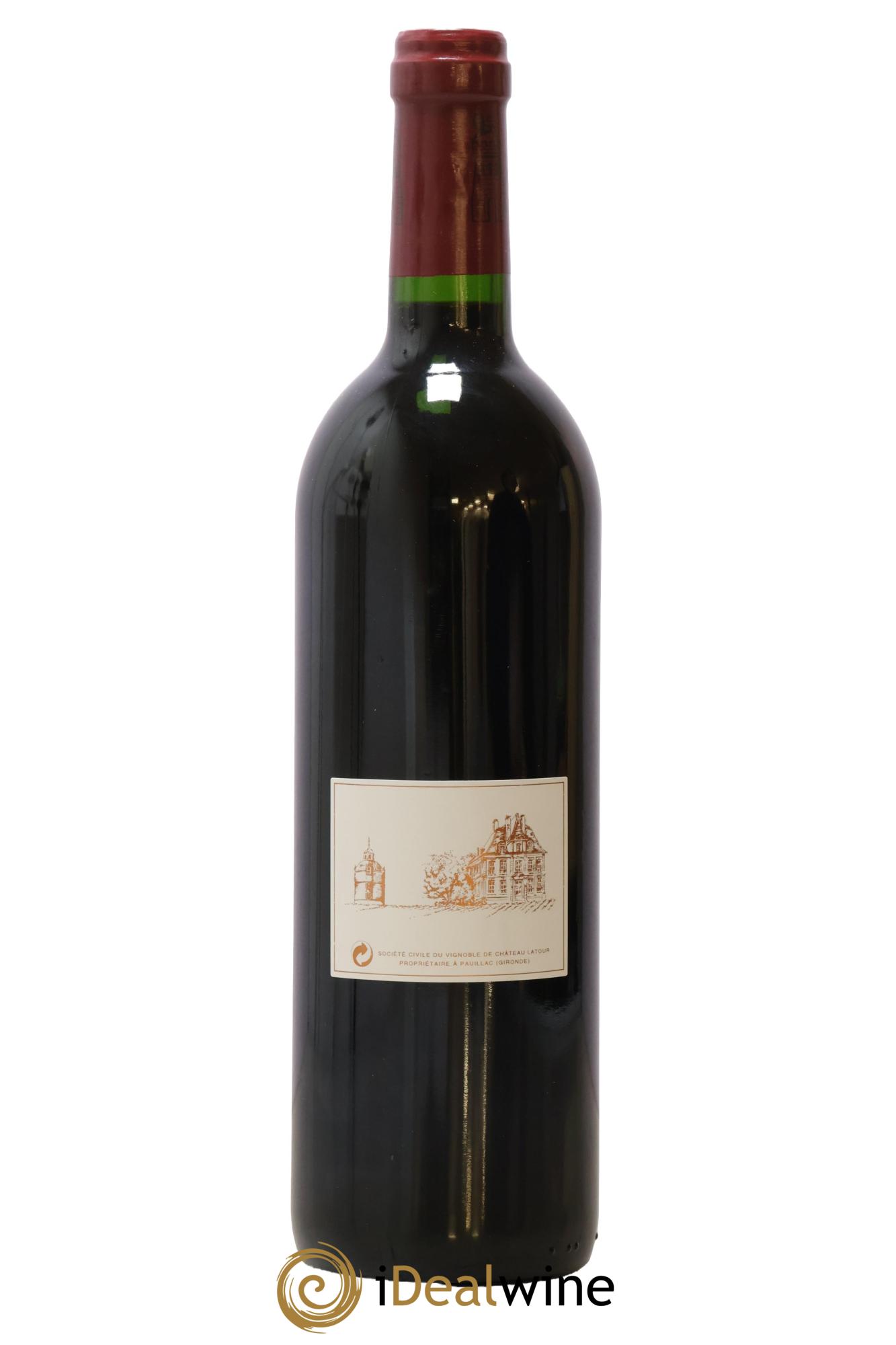 Château Latour 1er Grand Cru Classé 1996 - Lot de 1 bouteille - 1
