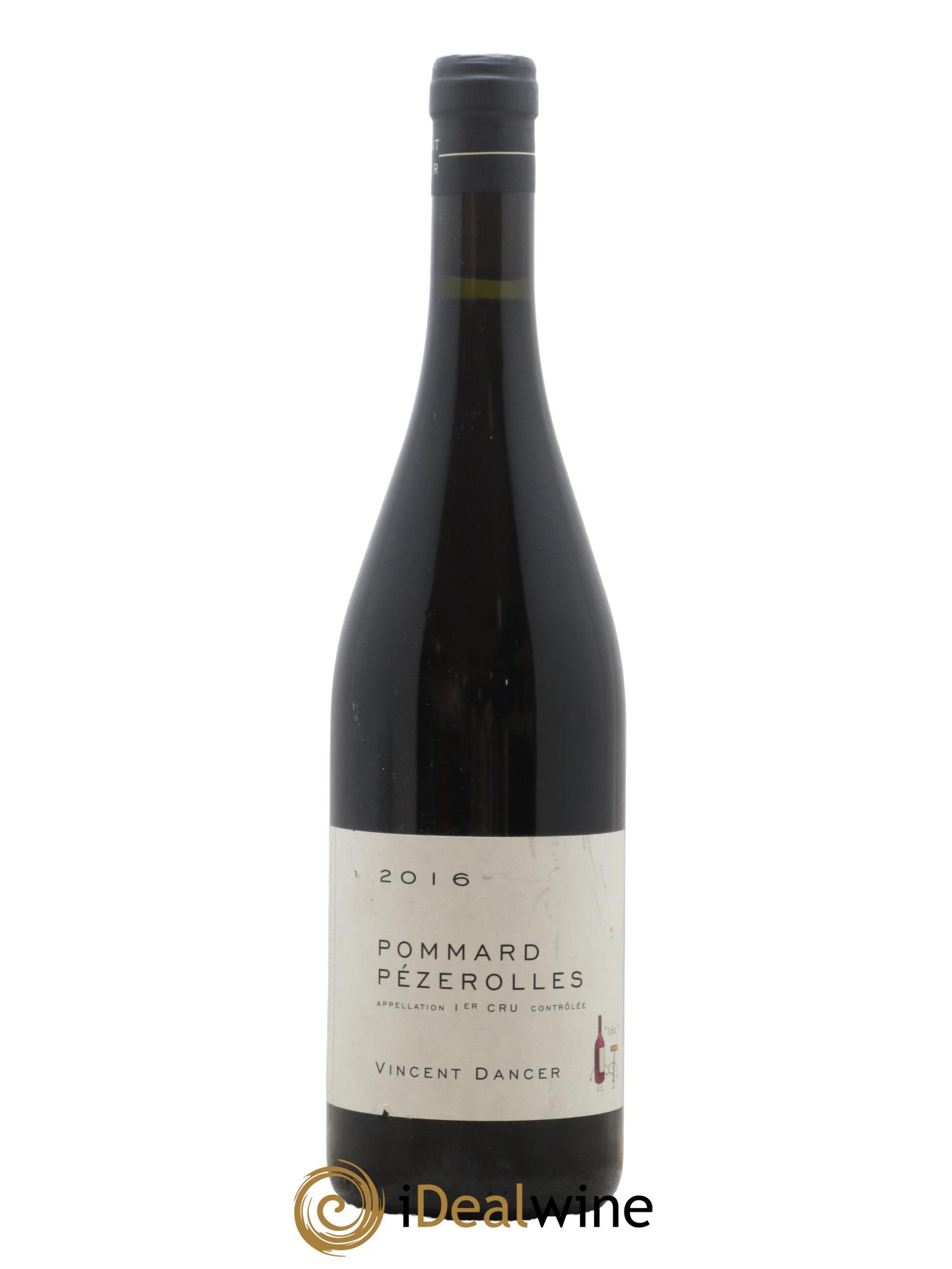 Pommard 1er Cru Les Pézerolles Vincent Dancer 2016 - Lot de 1 bouteille - 0