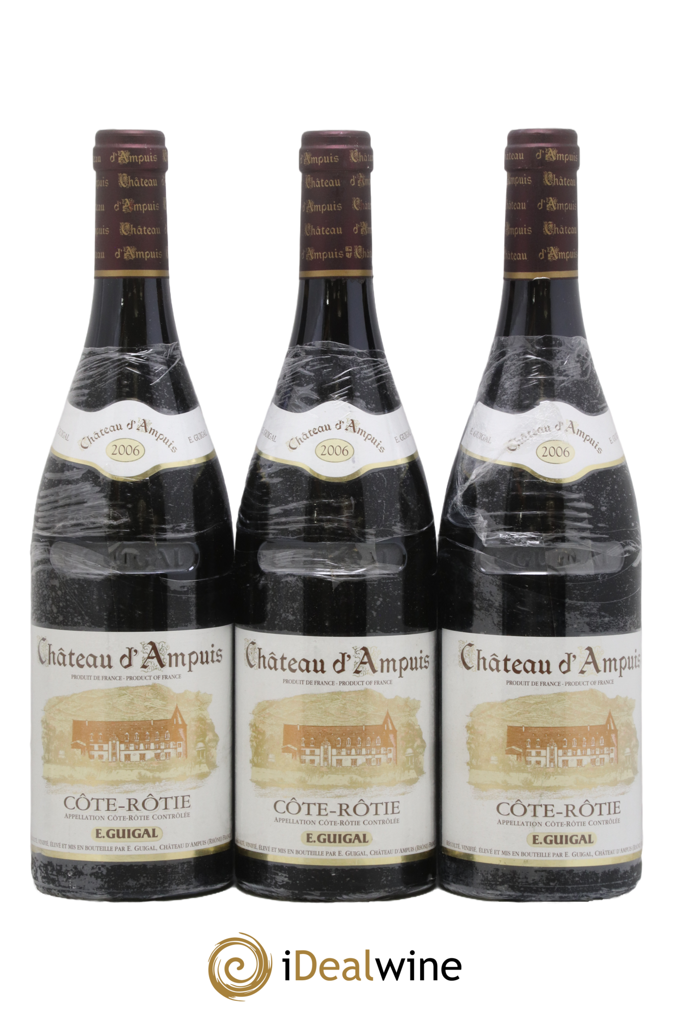 Côte-Rôtie Château d'Ampuis Guigal 2006 - Lot of 3 bottles - 0