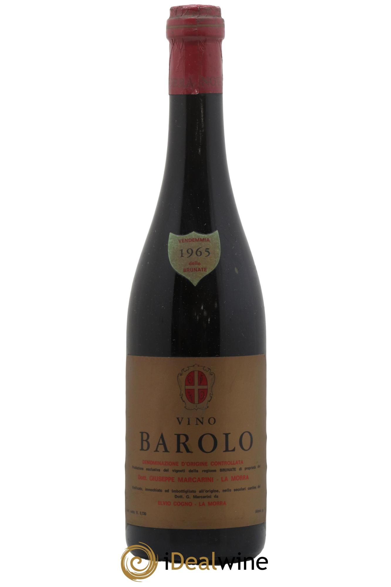 Barolo DOCG Brunate Marcarini 1965 - Lot of 1 bottle - 0