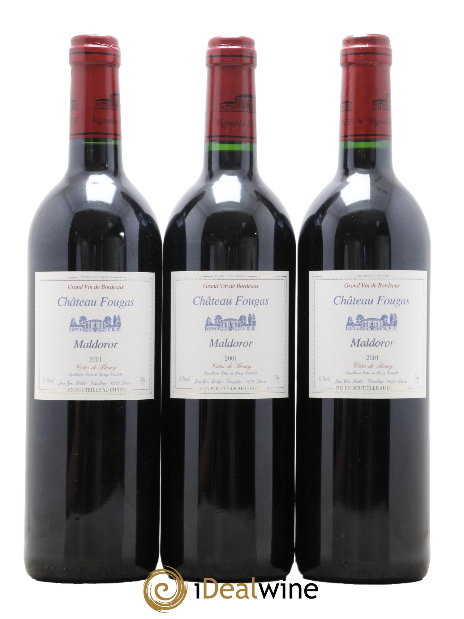 Château Fougas Maldoror 2001 - Posten von 12 Flaschen - 4
