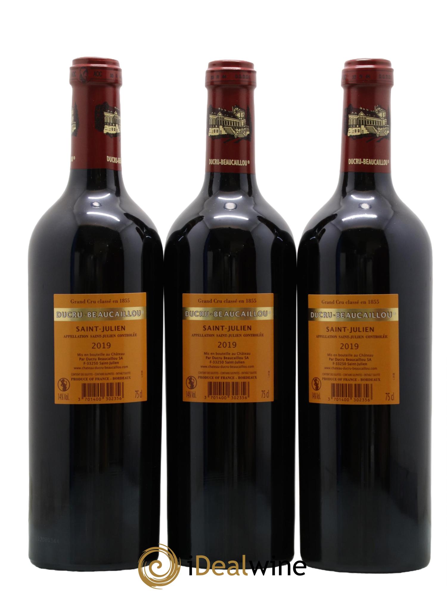 Château Ducru Beaucaillou 2ème Grand Cru Classé 2019 - Lot de 6 bouteilles - 3