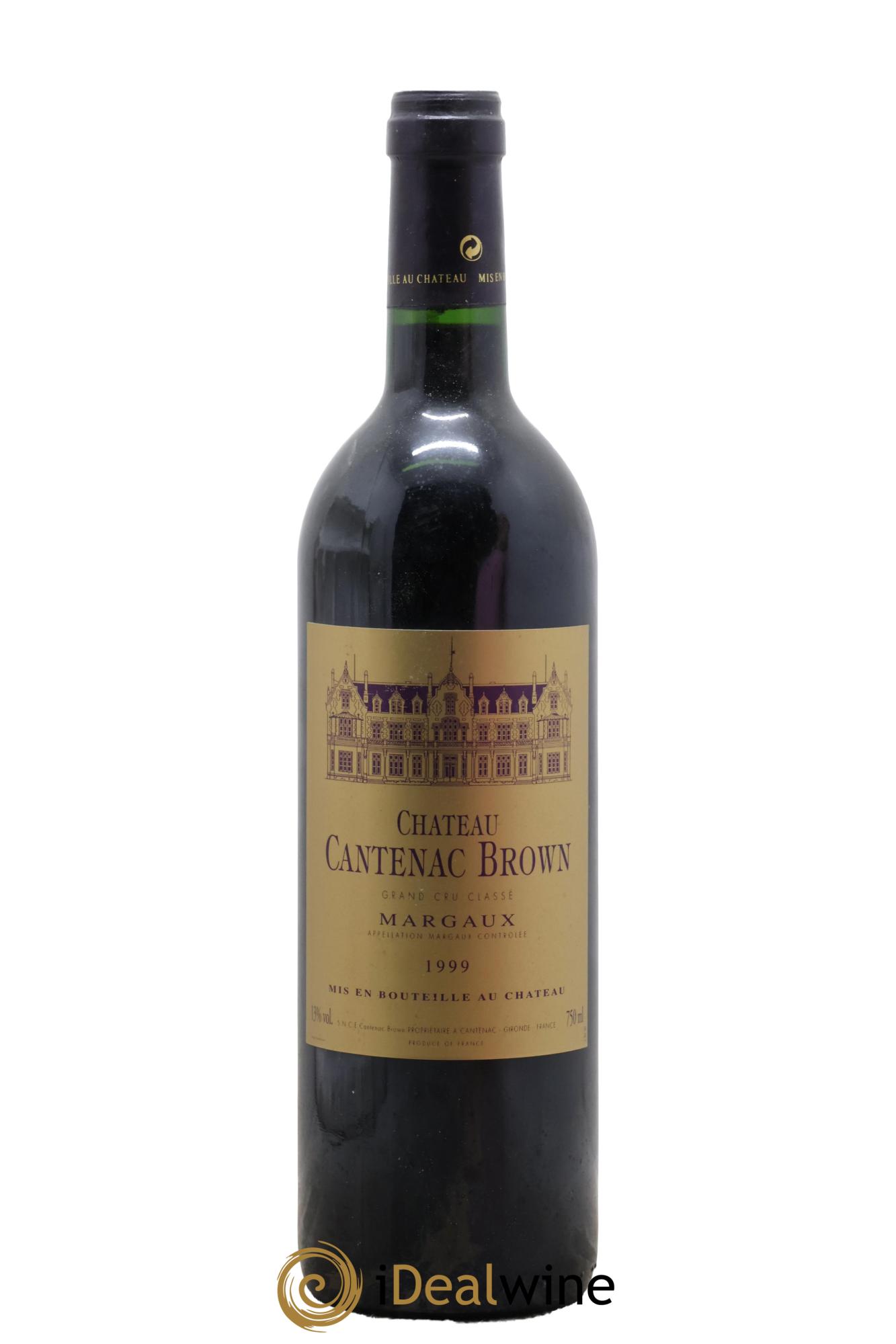 Château Cantenac Brown 3ème Grand Cru Classé 1999 - Posten von 1 Flasche - 0