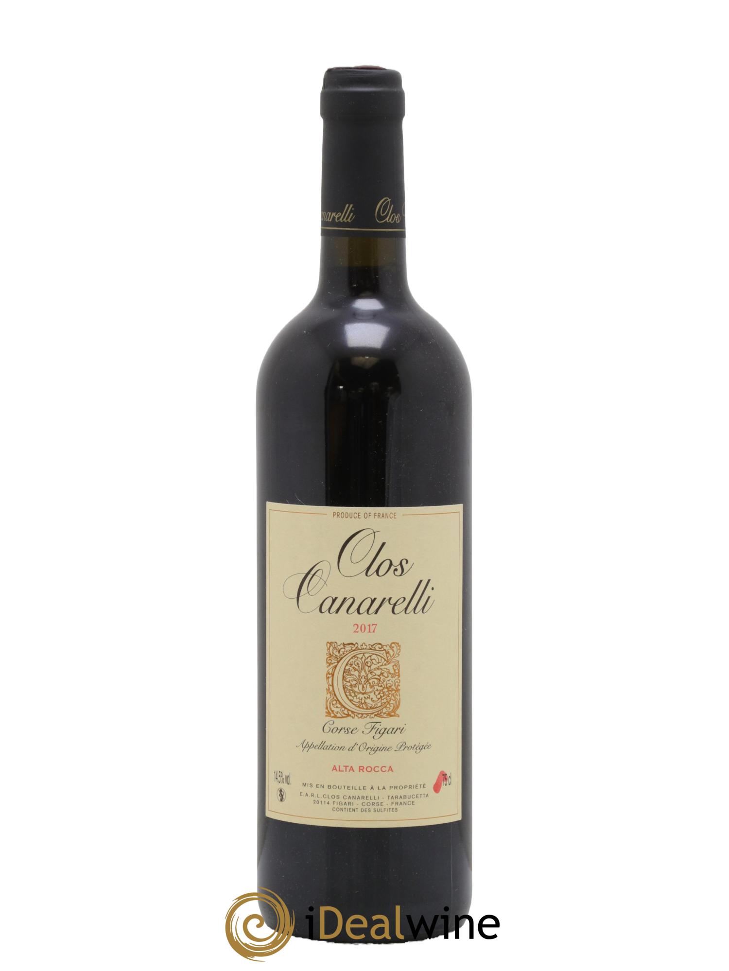 Vin de France Alta Rocca Clos Canarelli 2017 - Posten von 1 Flasche - 0