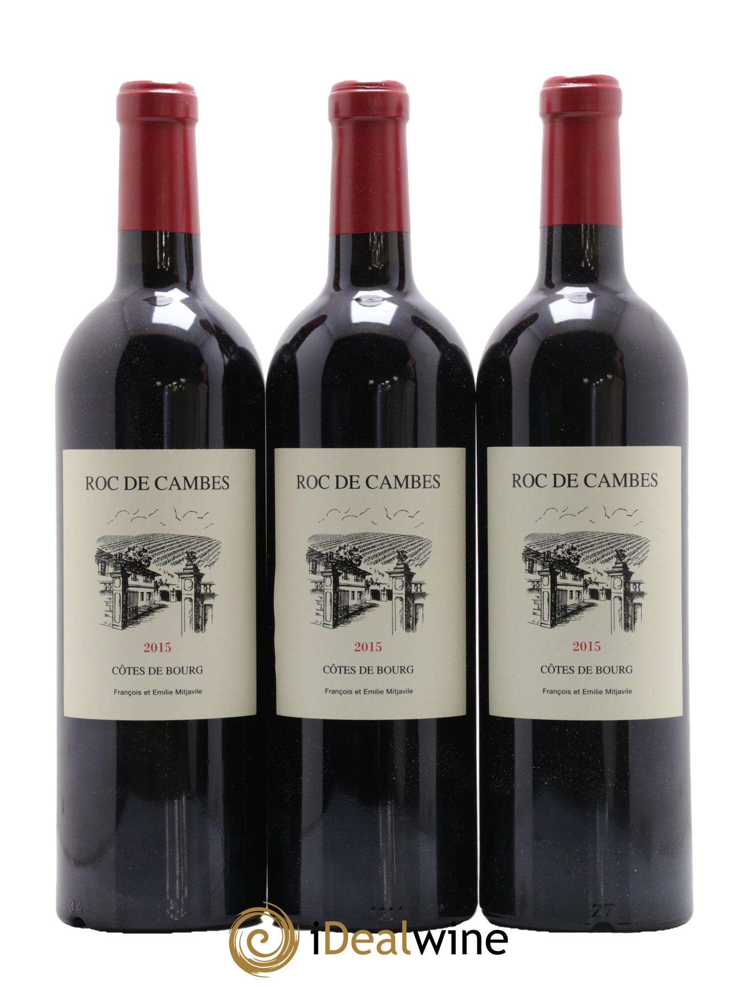 Roc de Cambes 2015 - Lot of 6 bottles - 2