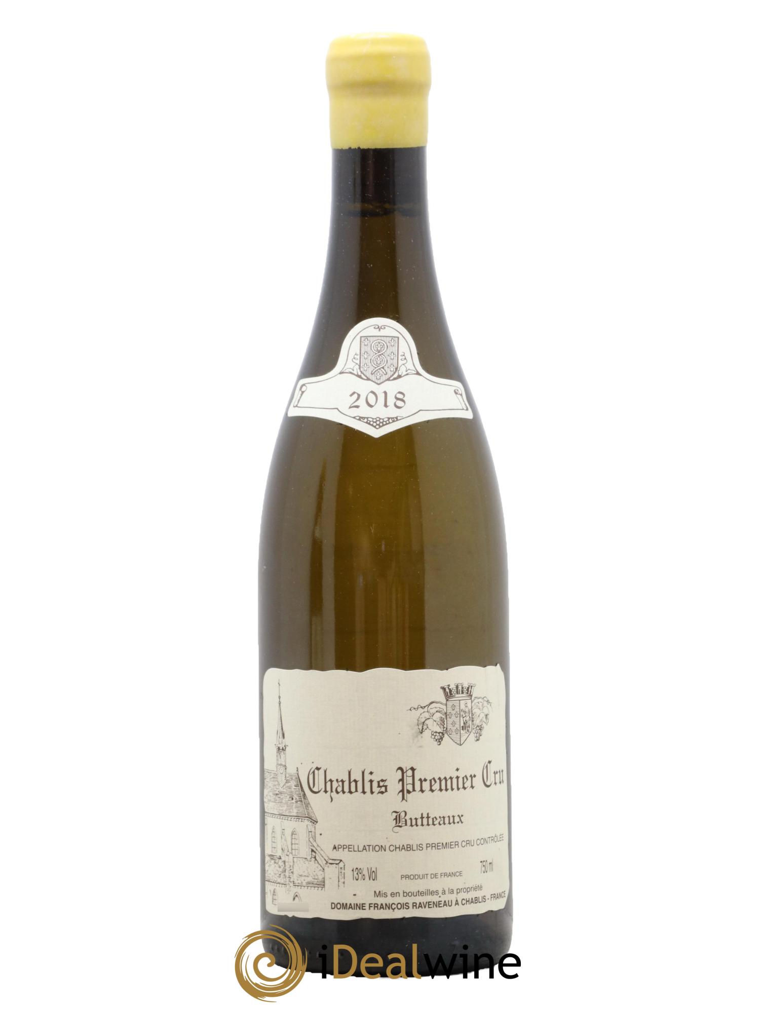 Chablis 1er Cru Butteaux Raveneau (Domaine) 2018 - Lot de 1 bouteille - 0