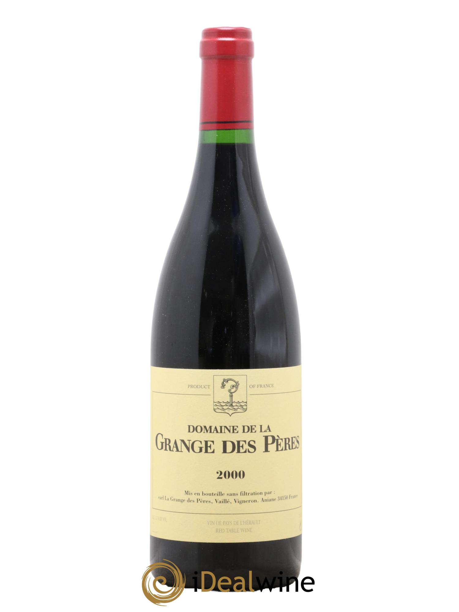 Pays d'Hérault Grange des Pères Laurent Vaillé 2000 - Lot de 1 bouteille - 0