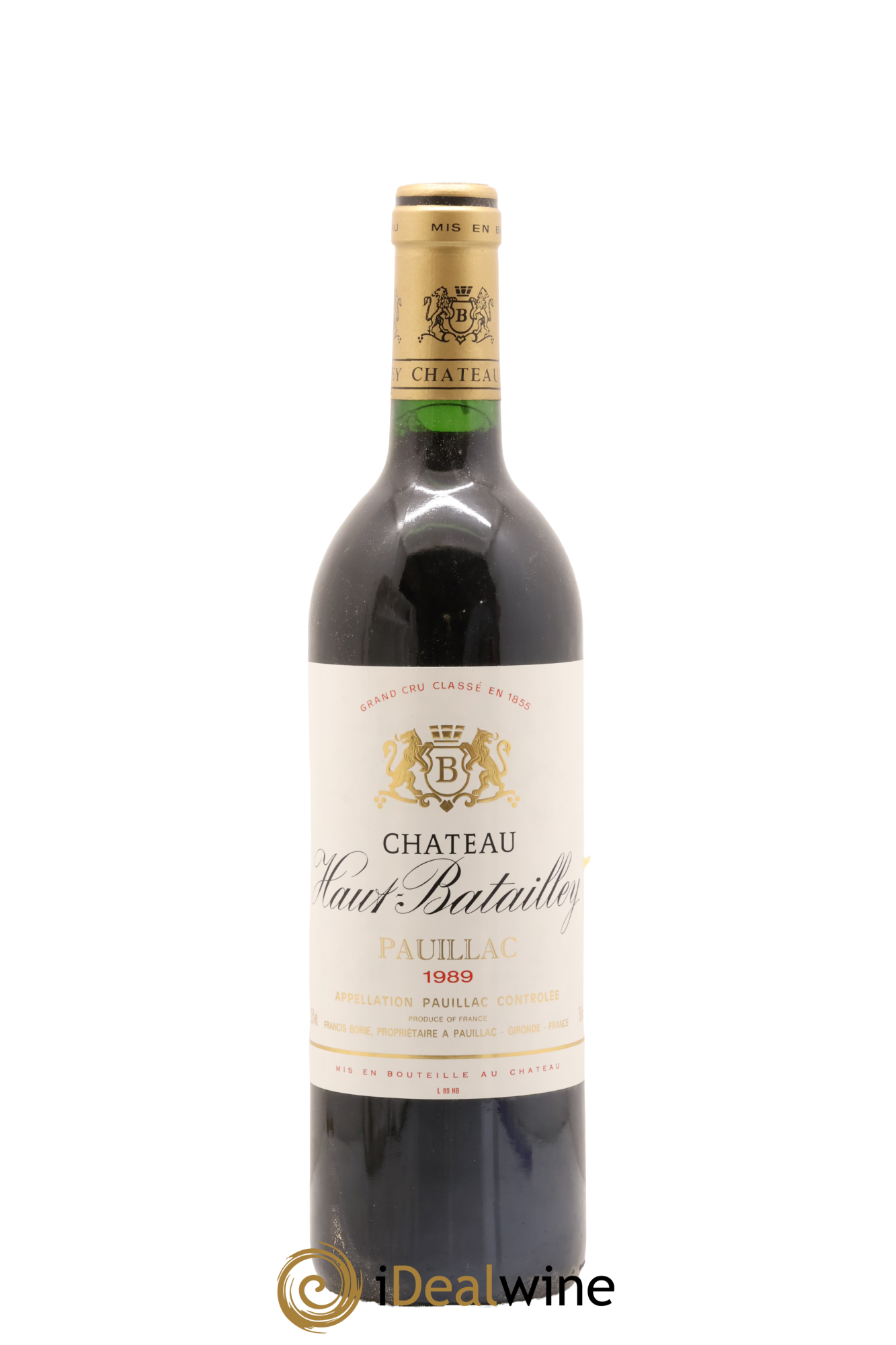 Château Haut Batailley 5ème Grand Cru Classé 1989 - Lot of 1 bottle - 0
