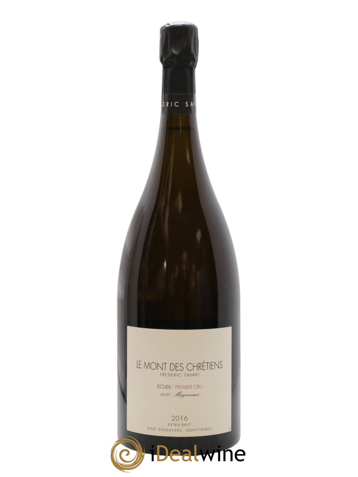 Le Mont des Chrétiens 1er Cru Extra-Brut Savart 2016 - Lot de 1 magnum - 0