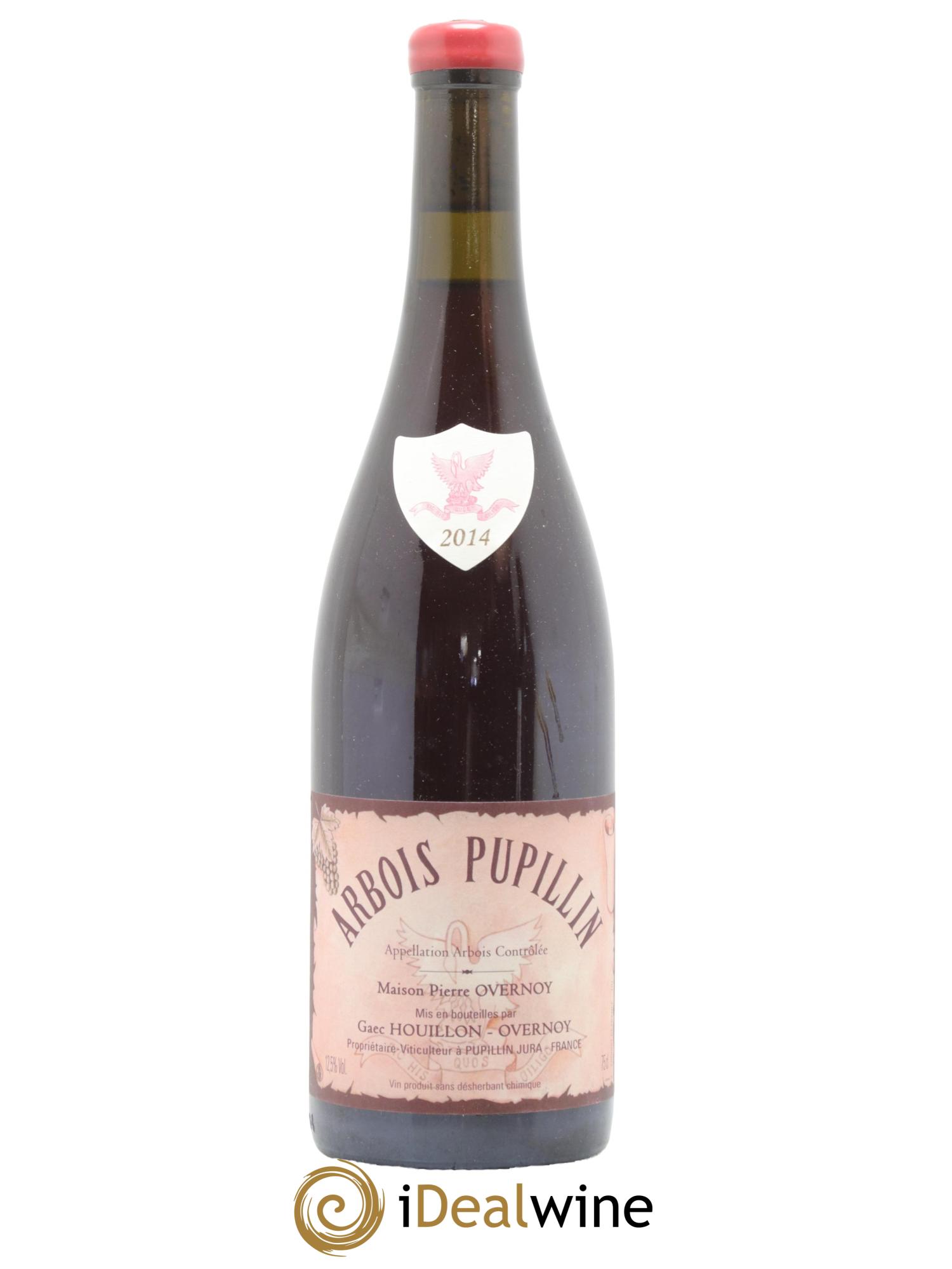 Arbois-Pupillin Poulsard (cire rouge) Overnoy-Houillon (Domaine) Pupillin Domaine Pierre Overnoy 2014 - Lotto di 1 bottiglia - 0