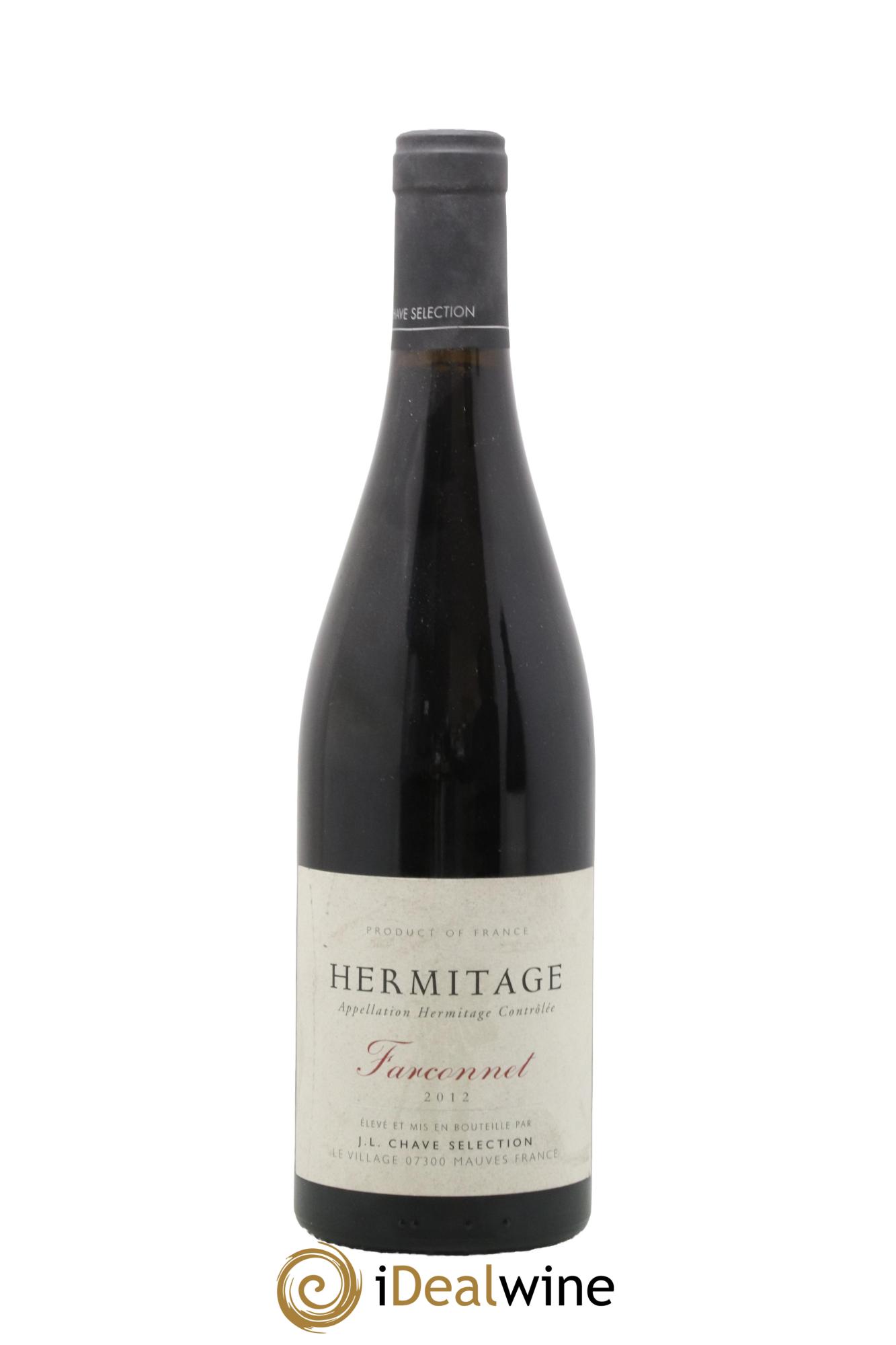 Hermitage Le Farconnet Jean-Louis Chave 2012 - Posten von 1 Flasche - 0