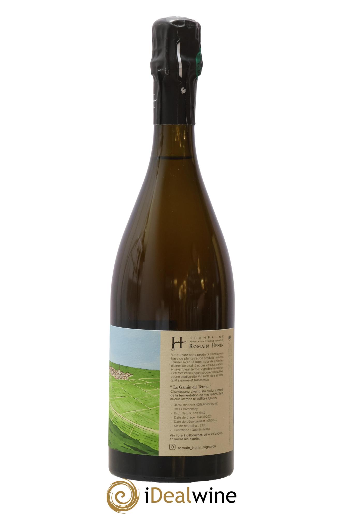Gamin du Terroir Romain Henin - Lot de 1 bouteille - 1