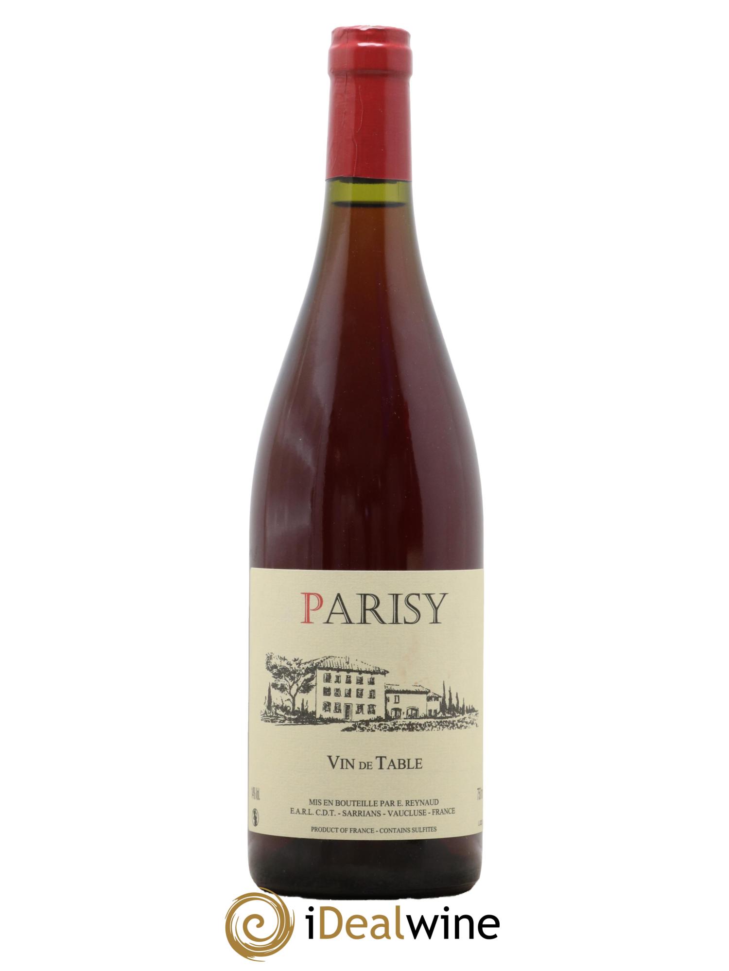 Vin de Table Parisy Emmanuel Reynaud - Posten von 1 Flasche - 0