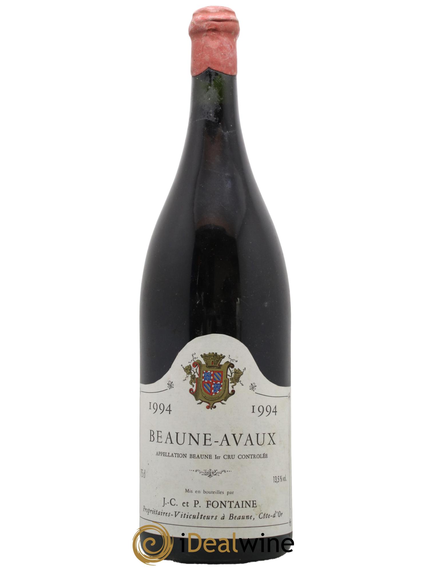Beaune 1er Cru Avaux Domaine J C et P Fontaine 1994 - Lot de 1 double magnum - 0