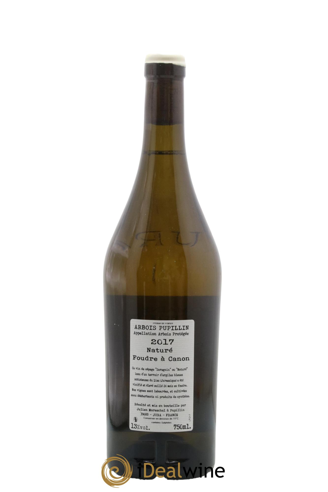 Arbois-Pupillin Foudre à Canon Naturé Domaine de la Borde 2017 - Lot de 1 bouteille - 1