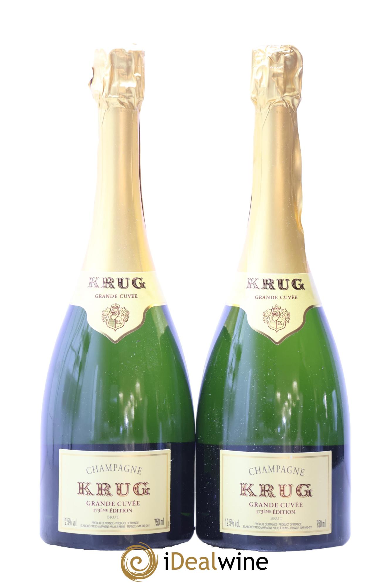 Grande Cuvée Brut - 173ème édition Krug - Lot de 2 bouteilles - 0