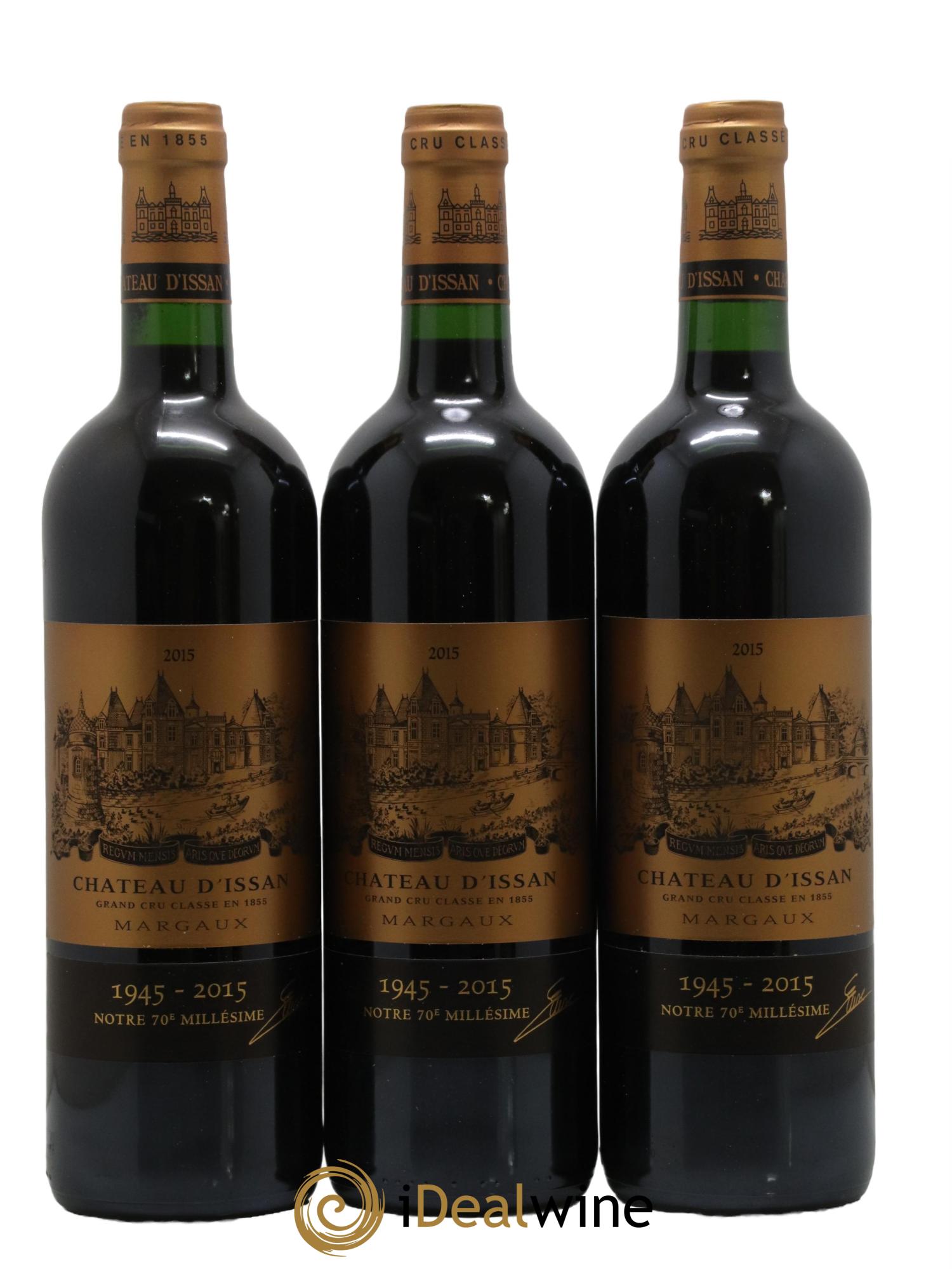 Château d'Issan 3ème Grand Cru Classé 2015 - Lot of 6 bottles - 1