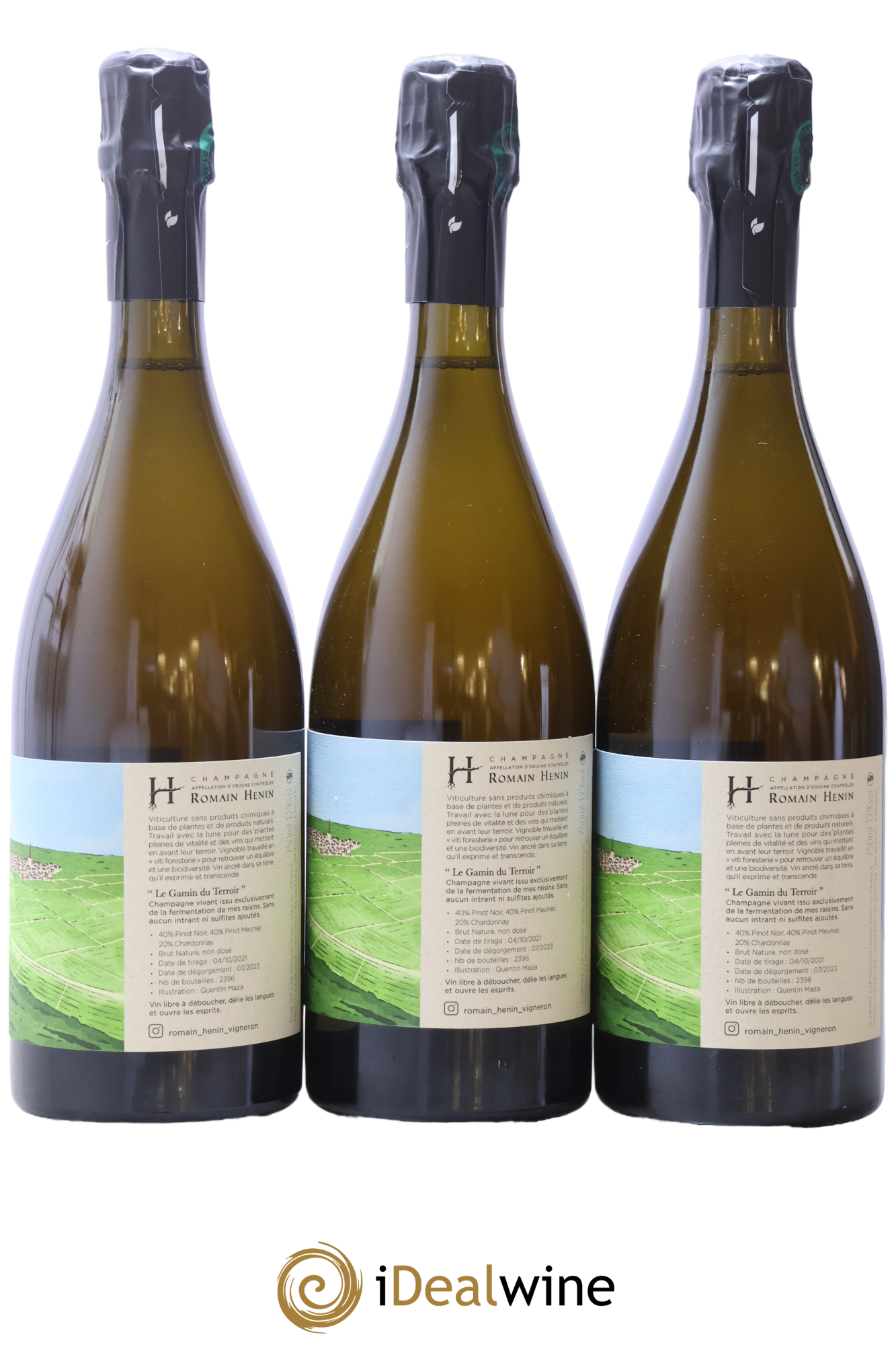 Gamin du Terroir Romain Henin - Lot de 3 bouteilles - 1