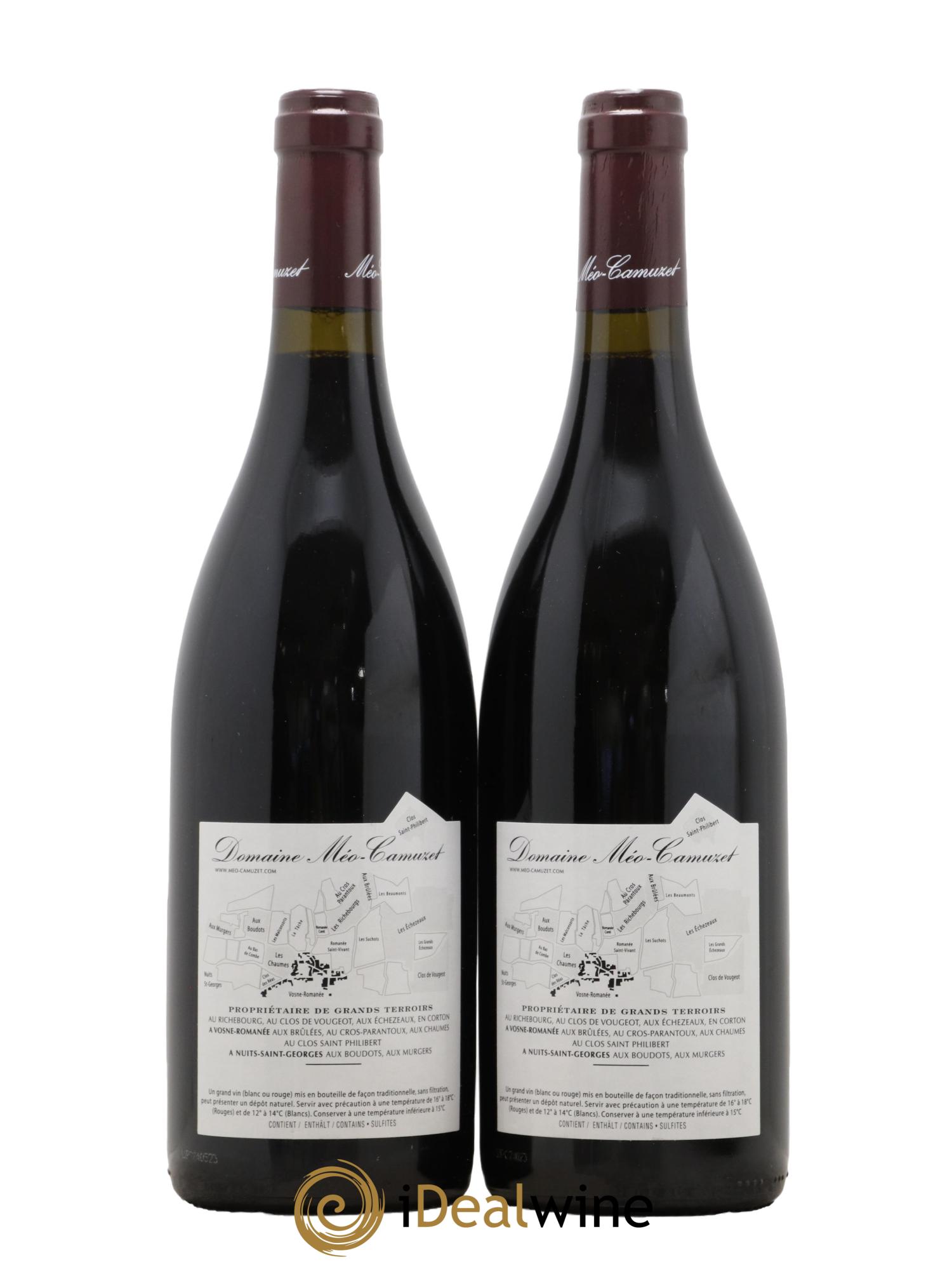 Vosne-Romanée 1er Cru Les Chaumes Méo-Camuzet (Domaine) 2016 - Lot of 2 bottles - 1