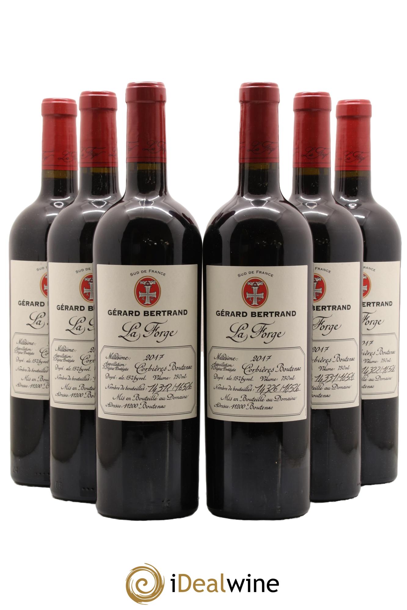 Corbières La Forge Gérard Bertrand 2017 - Lot de 6 bouteilles - 0