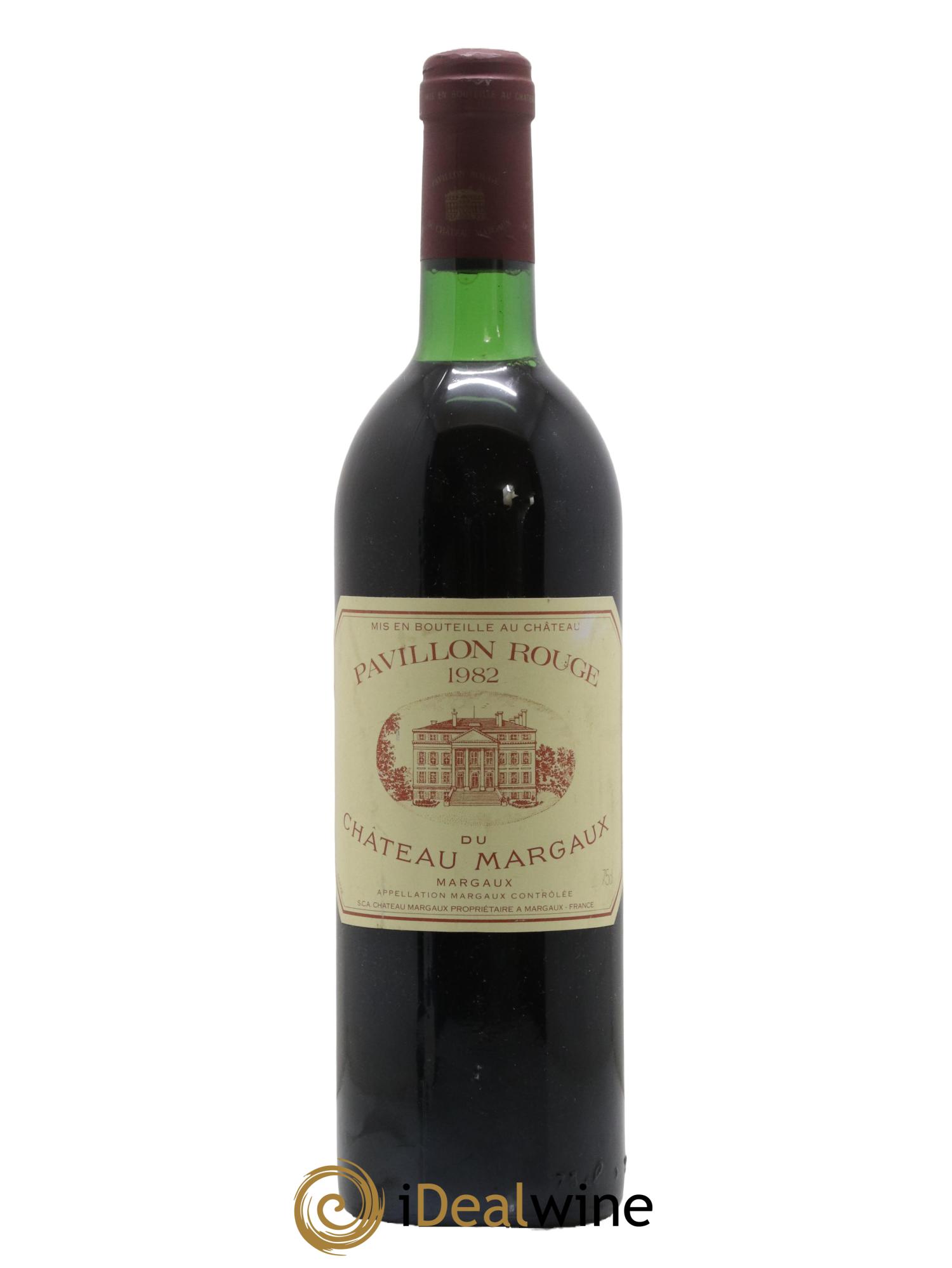 Pavillon Rouge du Château Margaux Second Vin 1982 - Posten von 1 Flasche - 0