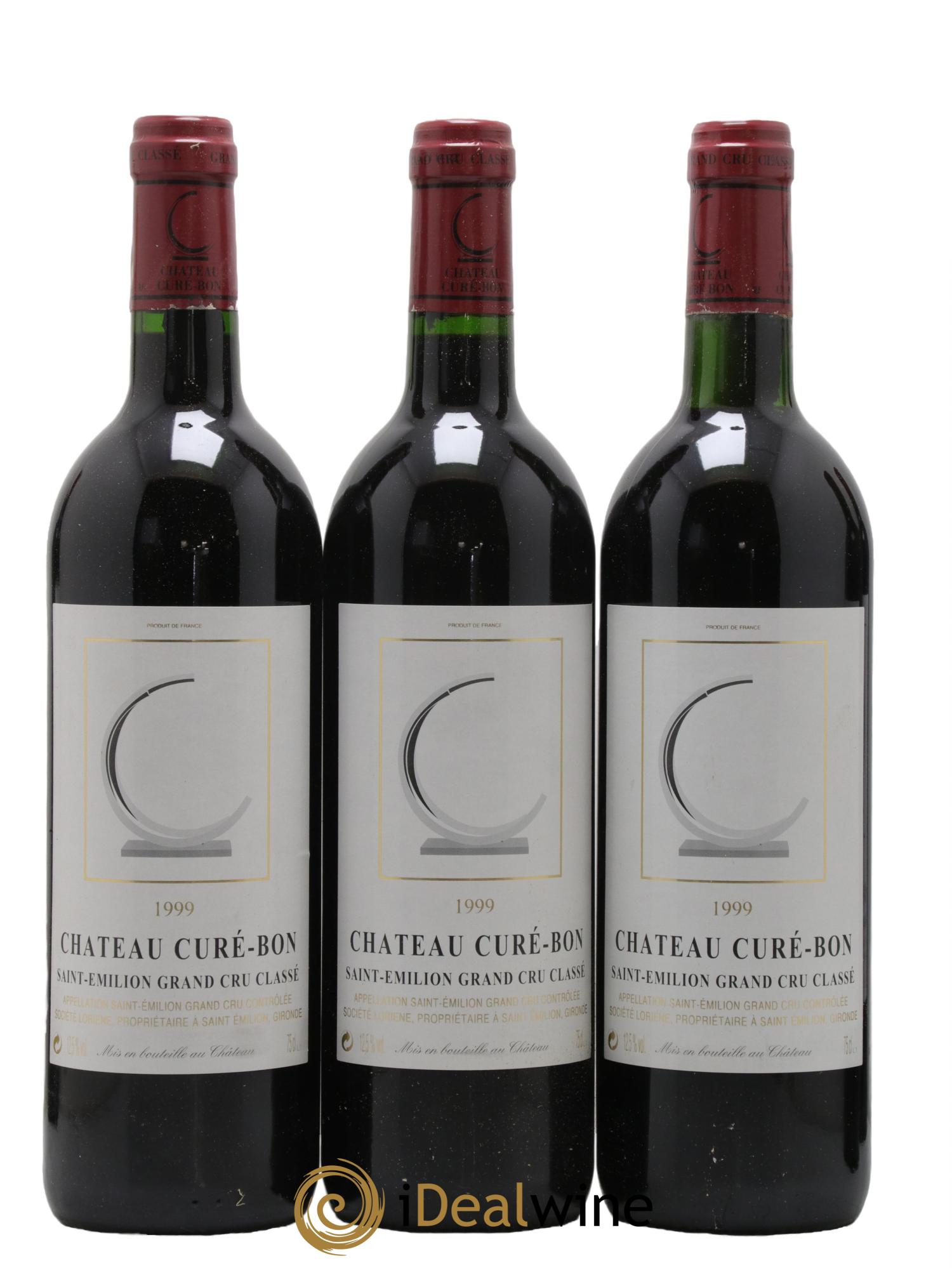 Château Curé Bon 1999 - Lot of 12 bottles - 3