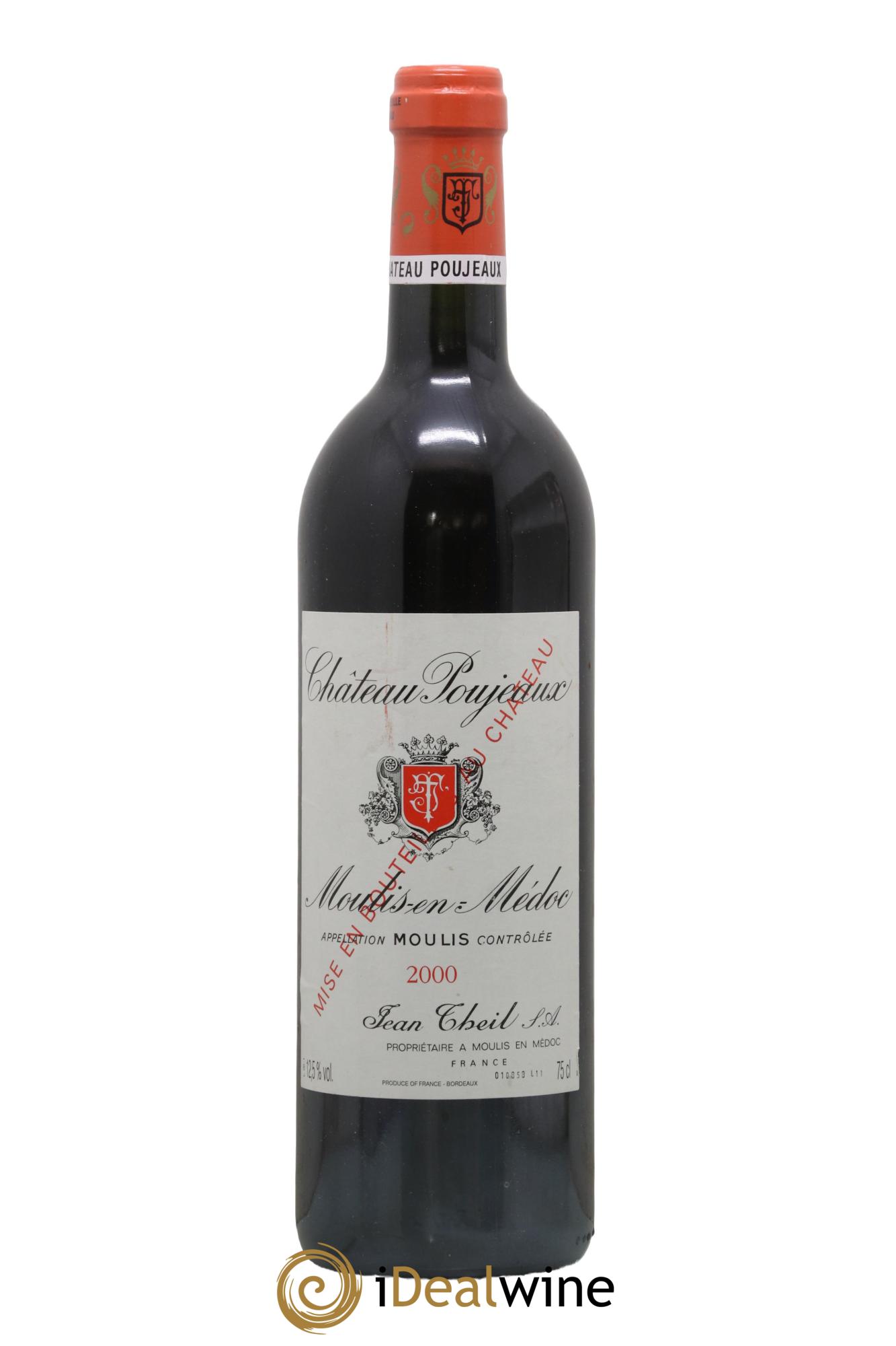 Château Poujeaux 2000 - Lot of 1 bottle - 0
