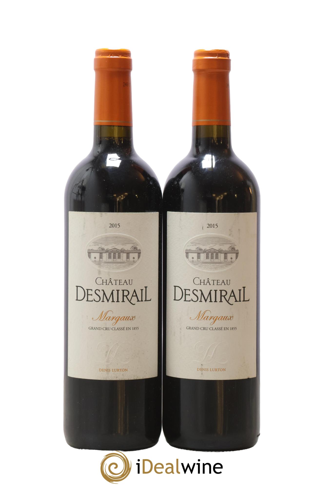 Château Desmirail 3ème Grand Cru Classé 2015 - Lot de 2 bouteilles - 0