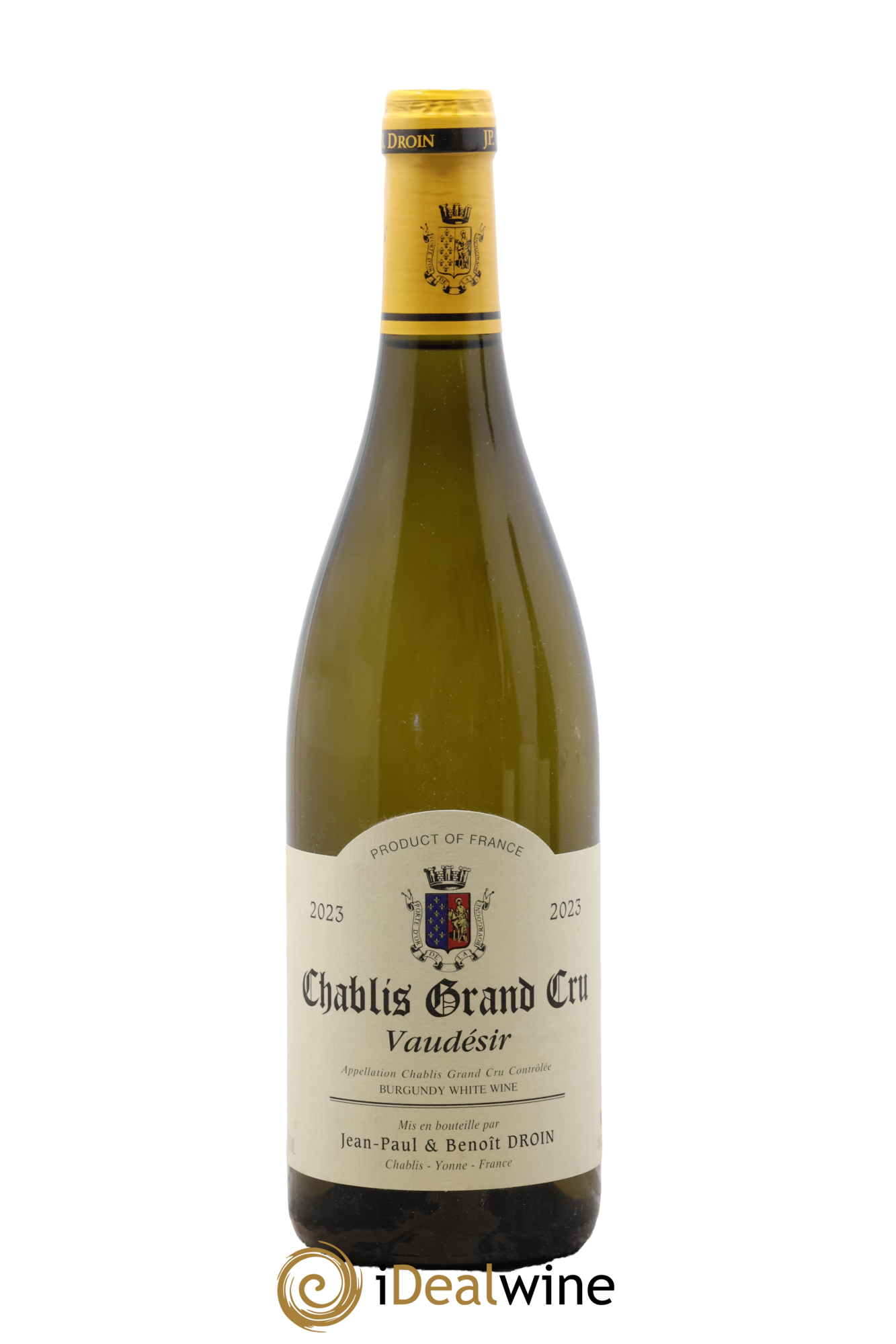 Chablis Grand Cru Vaudésir Jean-Paul & Benoît Droin (Domaine) 2023 - Lot of 1 bottle - 0