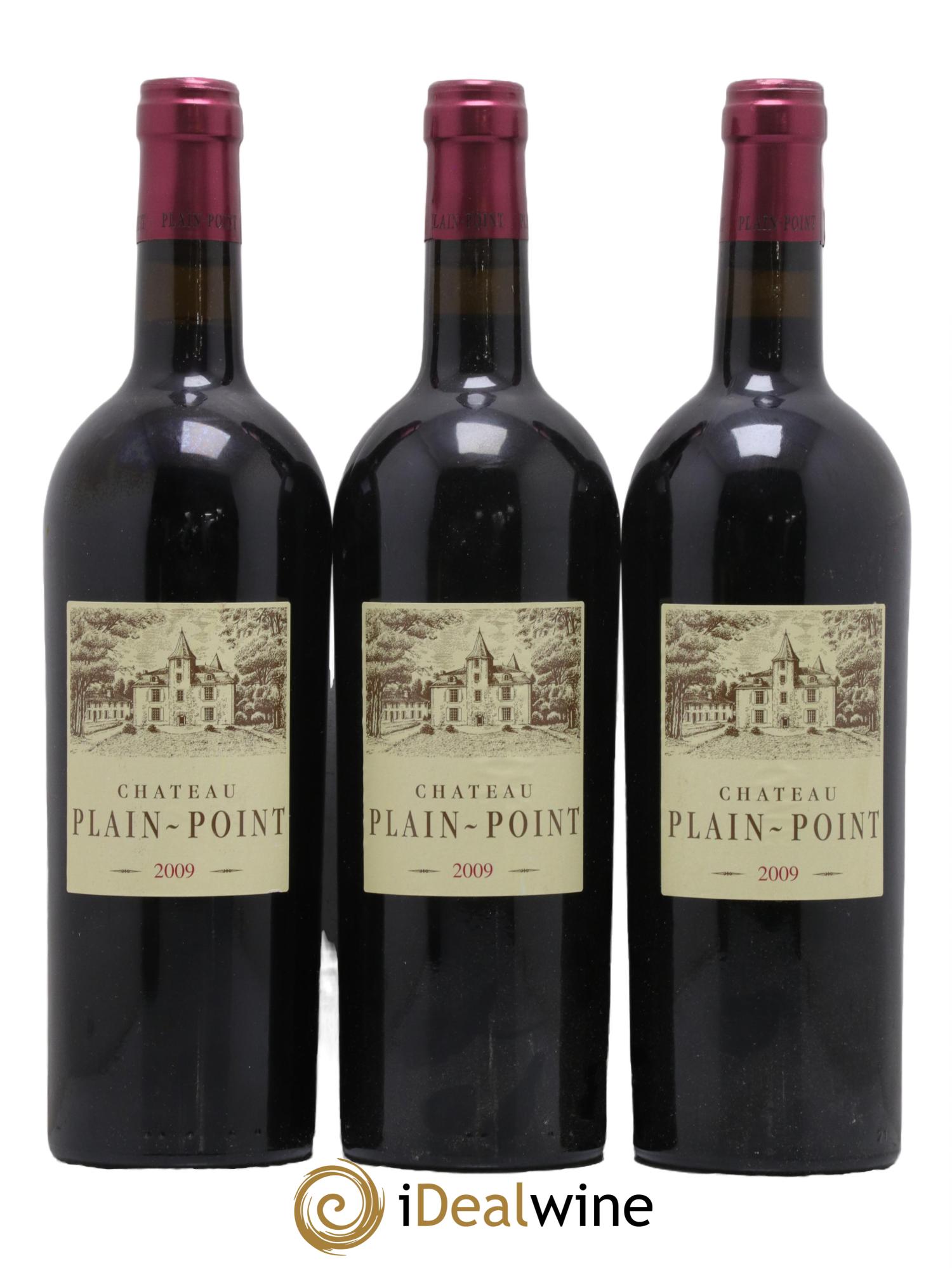 Fronsac Chateau Plain Point 2009 - Posten von 3 Flaschen - 0